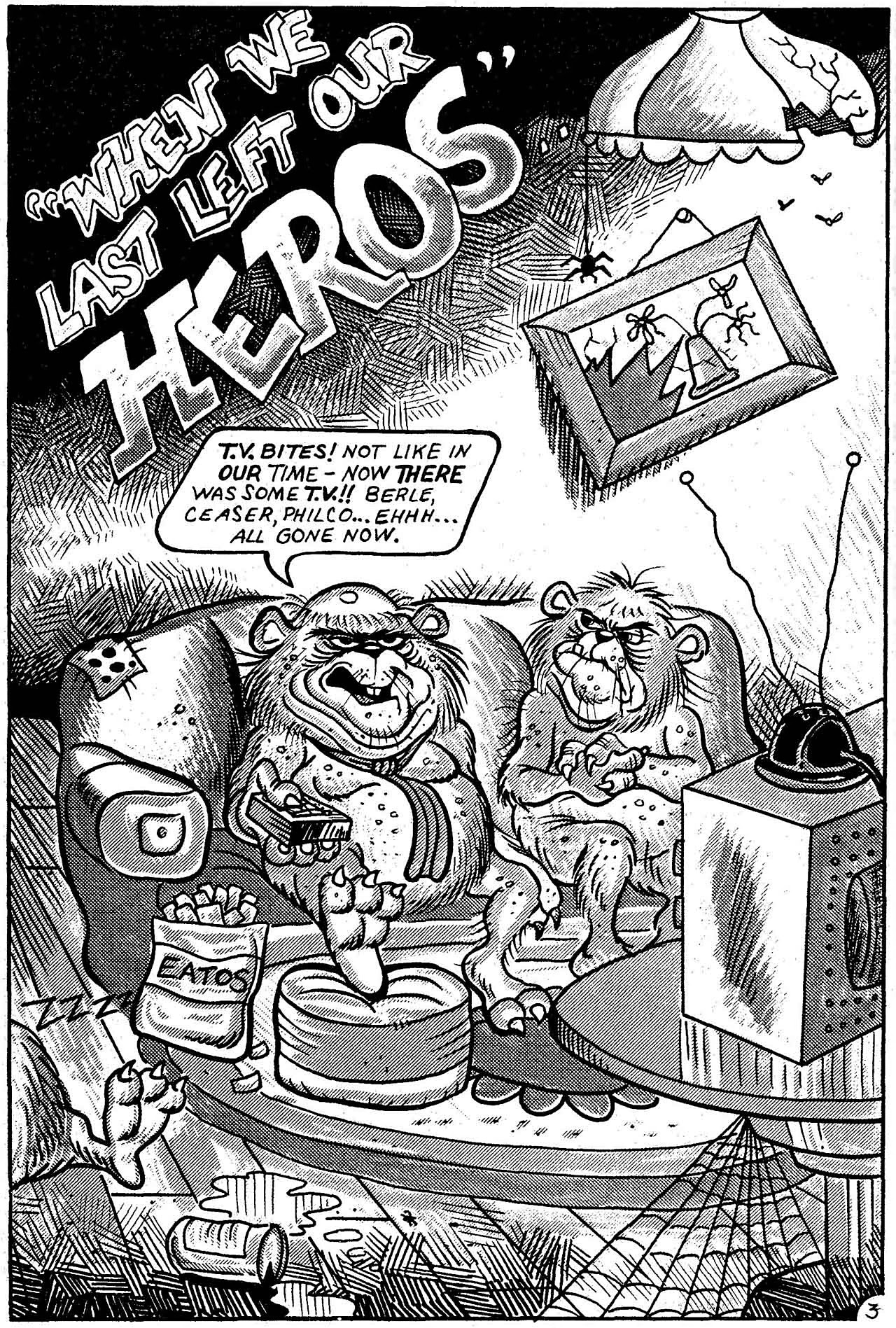 Read online Geriatric Gangrene Jujitsu Gerbils comic -  Issue #1 - 6