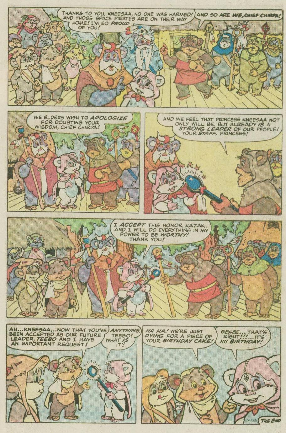 Read online Ewoks (1987) comic -  Issue #2 - 23