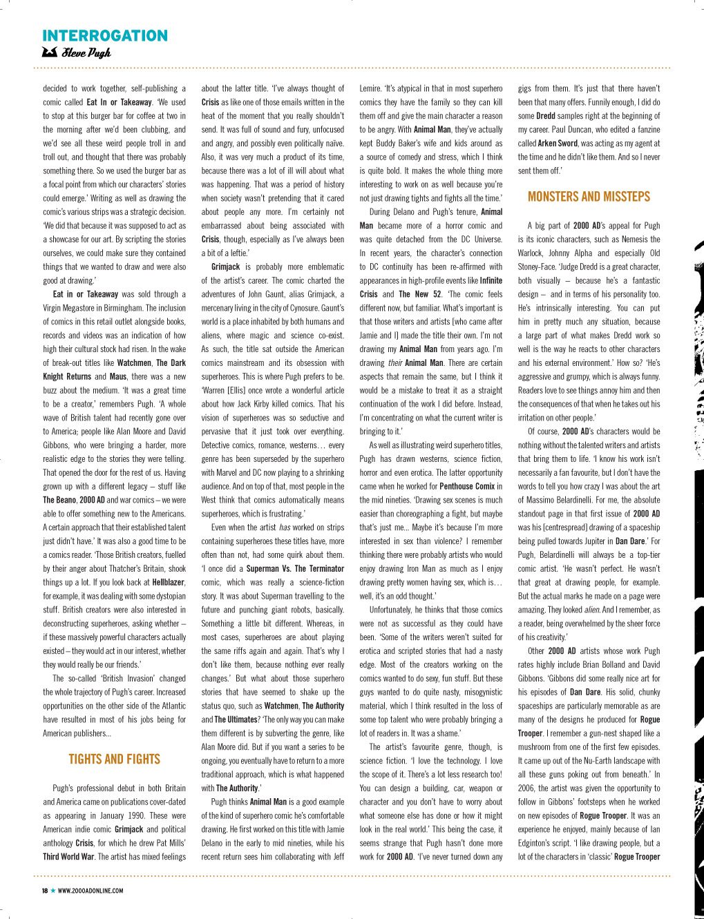 Read online Judge Dredd Megazine (Vol. 5) comic -  Issue #324 - 18