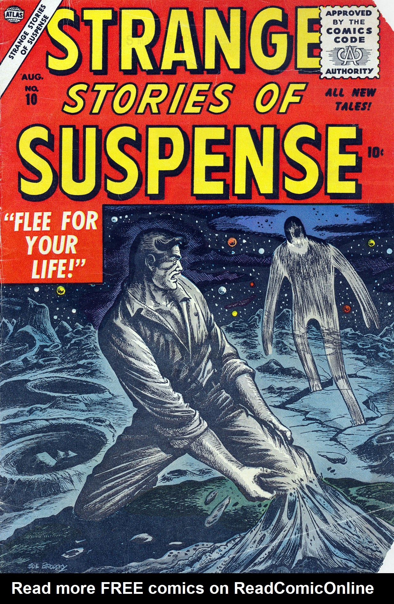 Read online Strange Stories of Suspense comic -  Issue #10 - 1