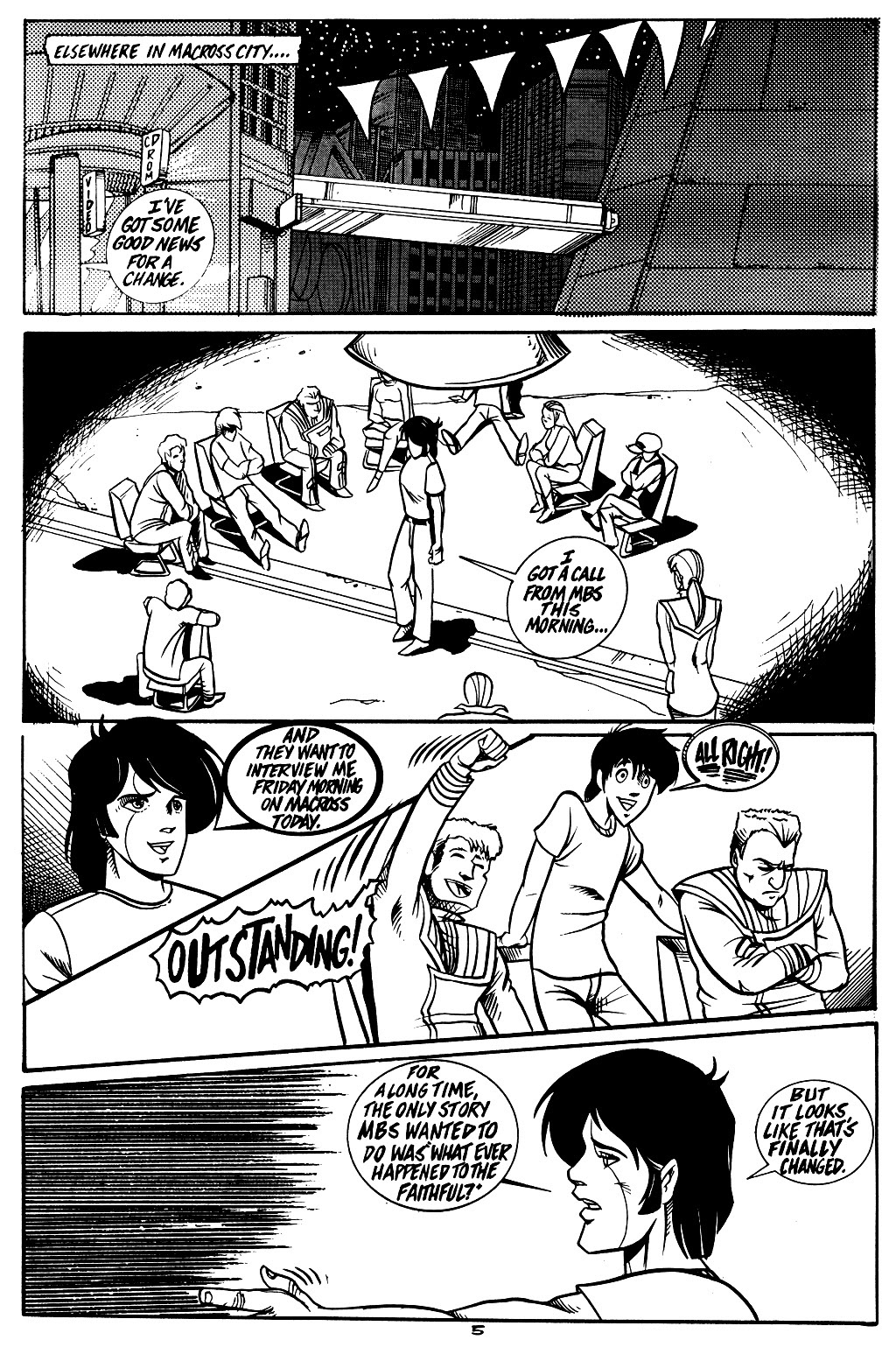 Read online Robotech: Return to Macross comic -  Issue #17 - 7