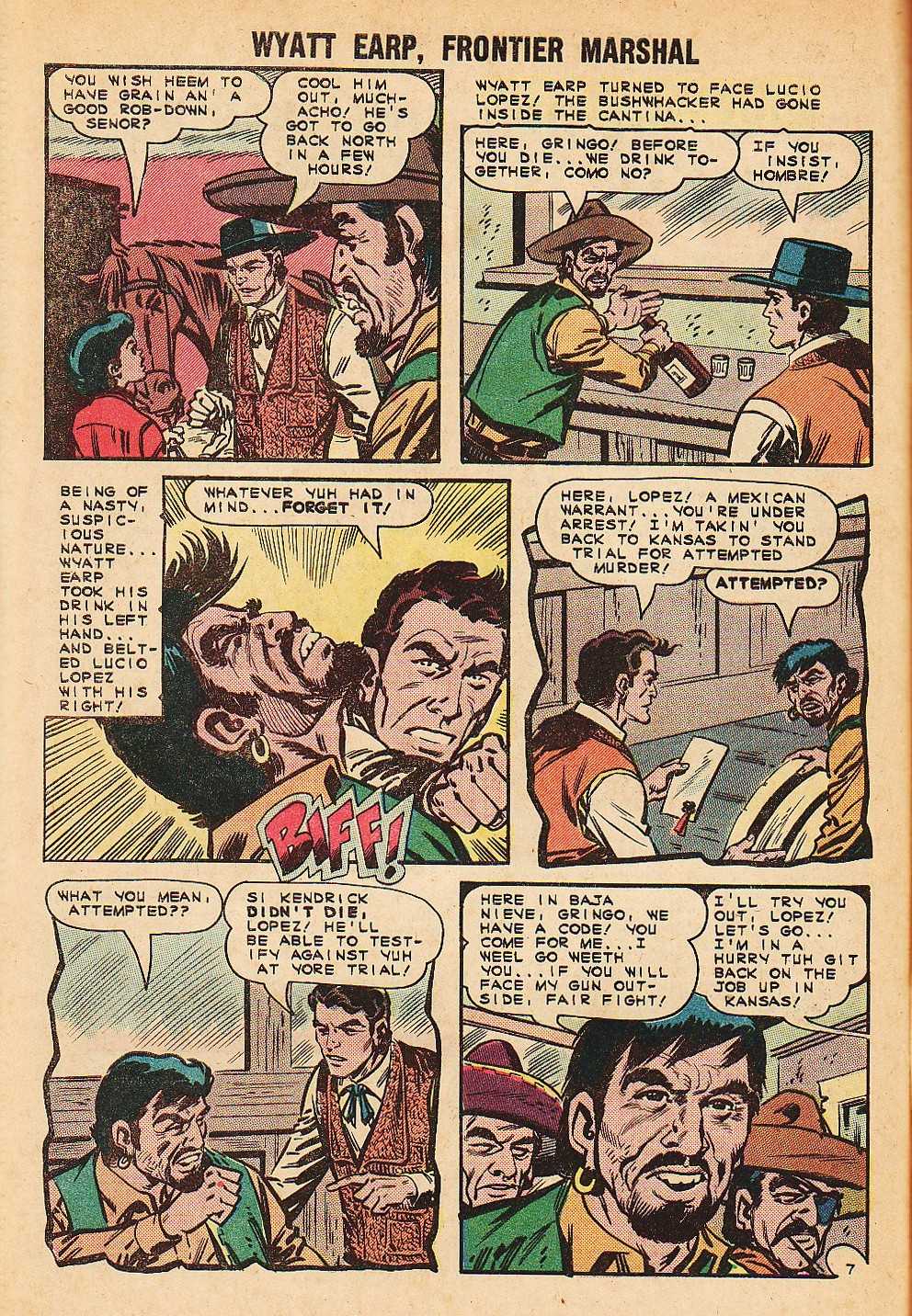 Read online Wyatt Earp Frontier Marshal comic -  Issue #58 - 32