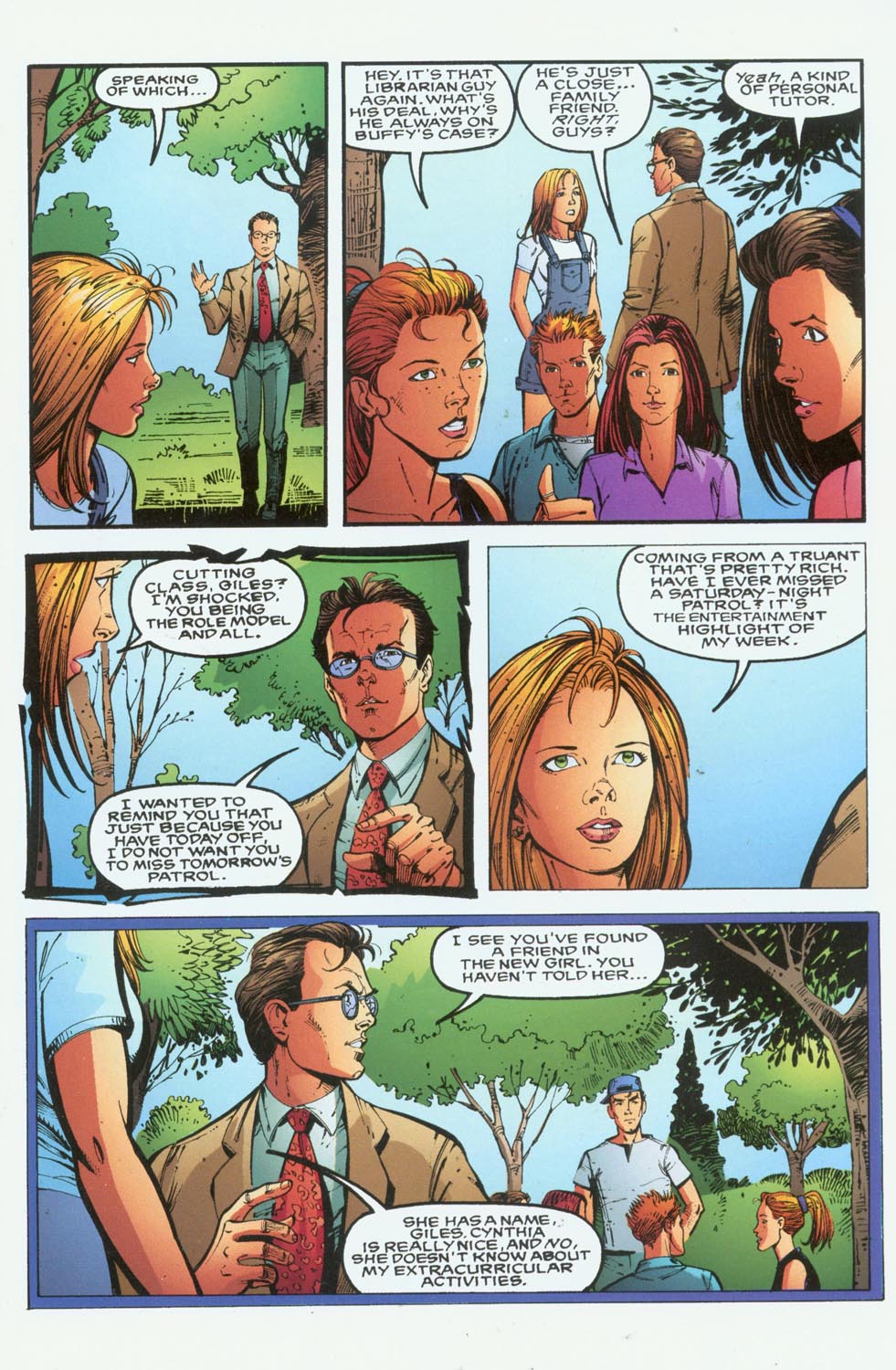 Read online Buffy the Vampire Slayer (1998) comic -  Issue #6 - 6