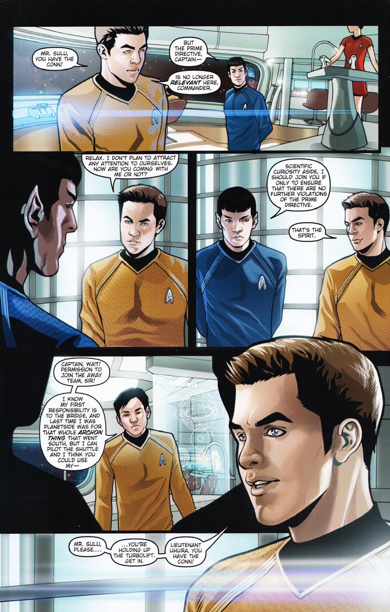 Read online Star Trek: Countdown To Darkness comic -  Issue #1 - 16