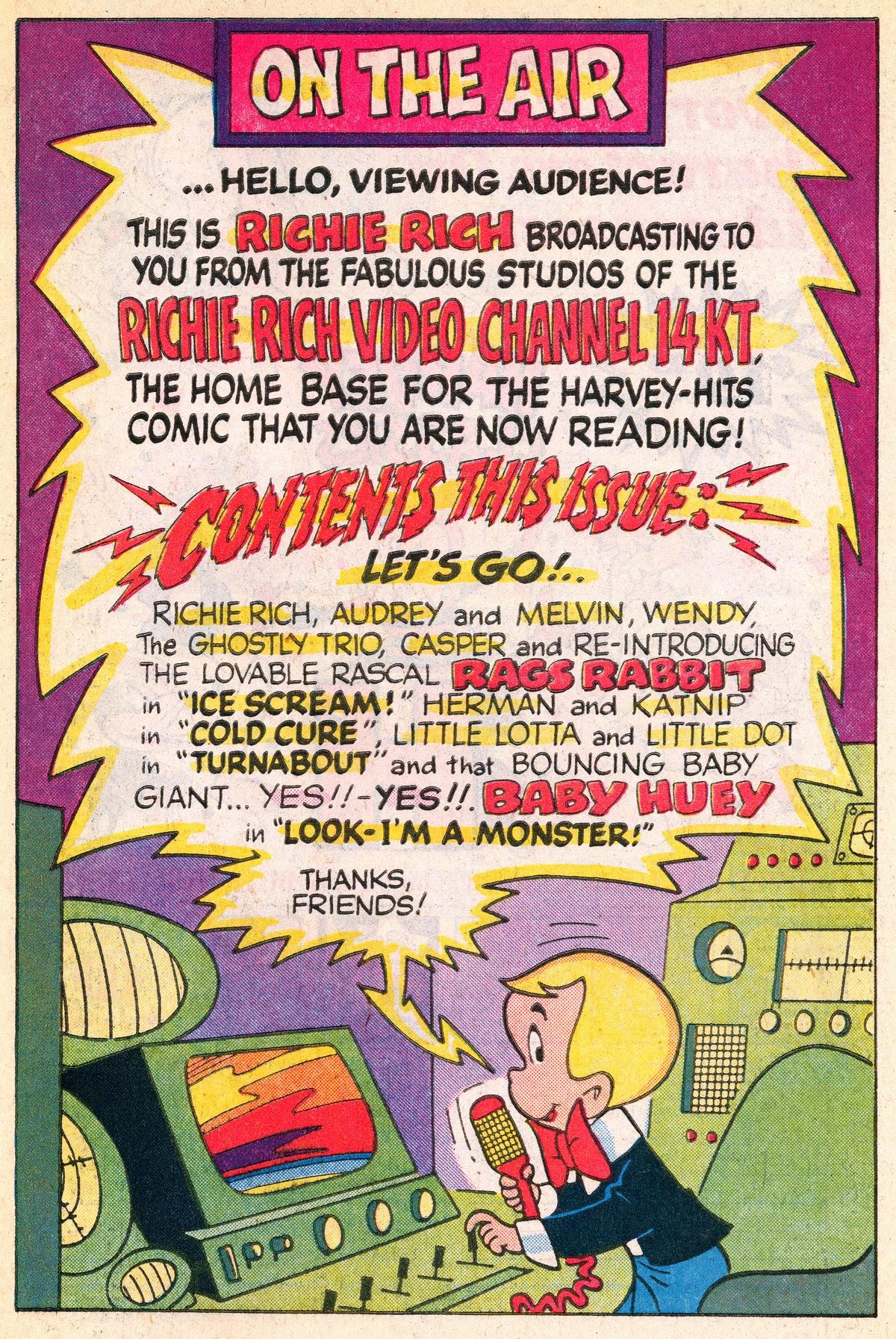 Read online Harvey Hits Comics comic -  Issue #3 - 3