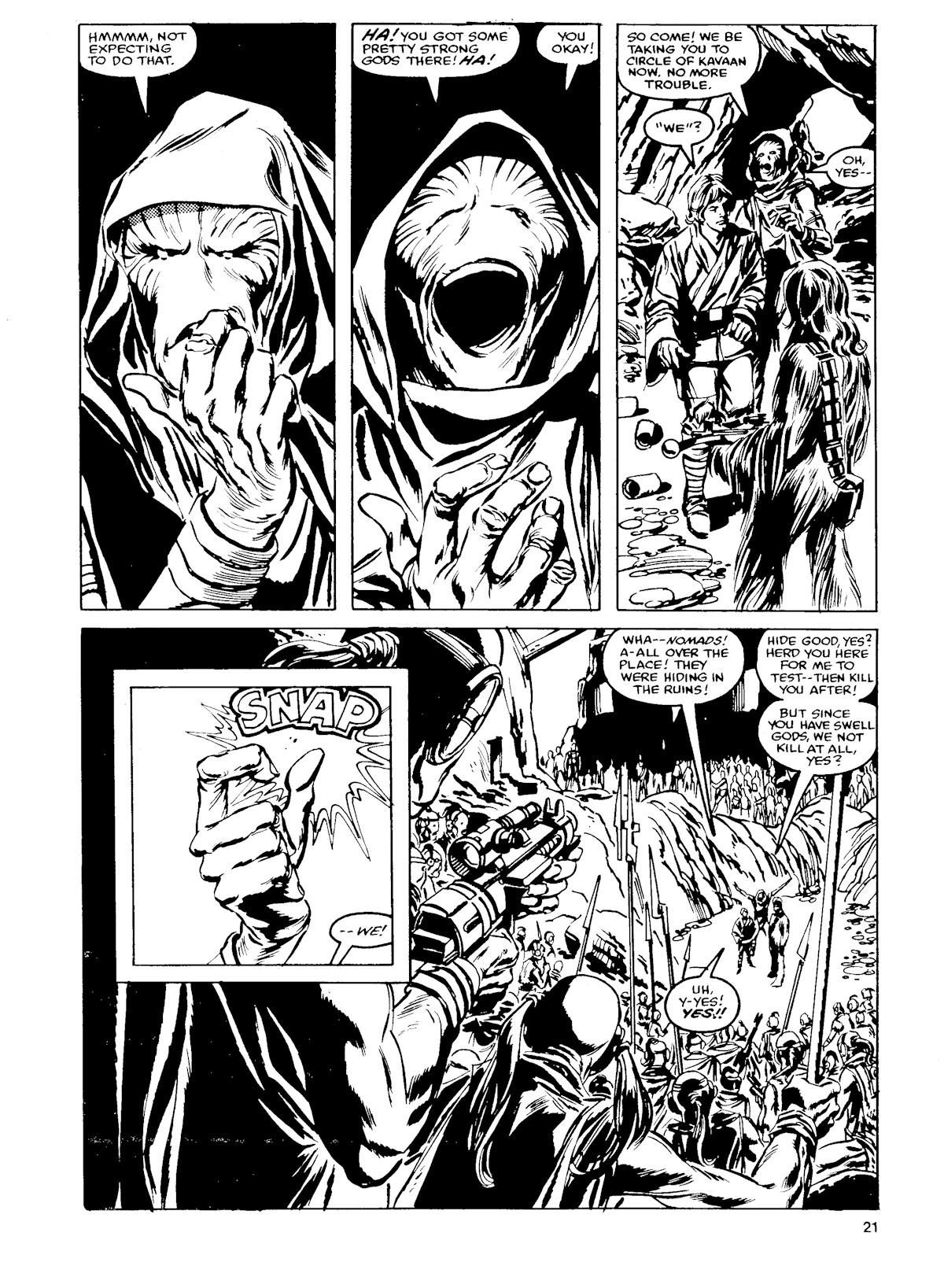 Read online Star Wars Weekly comic -  Issue #162 - 21