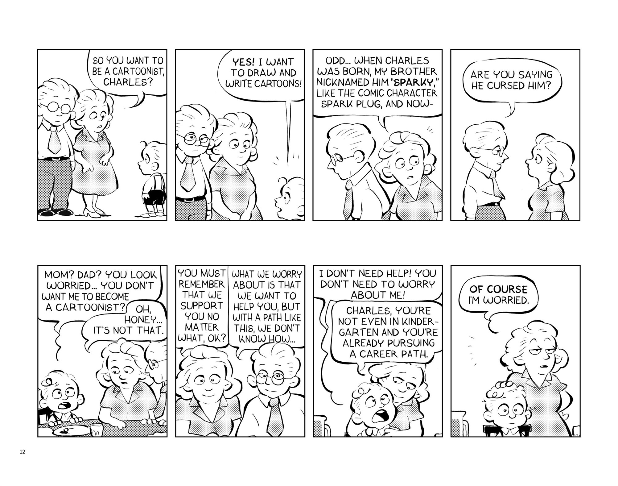 Read online Funny Things: A Comic Strip Biography of Charles M. Schulz comic -  Issue # TPB (Part 1) - 15