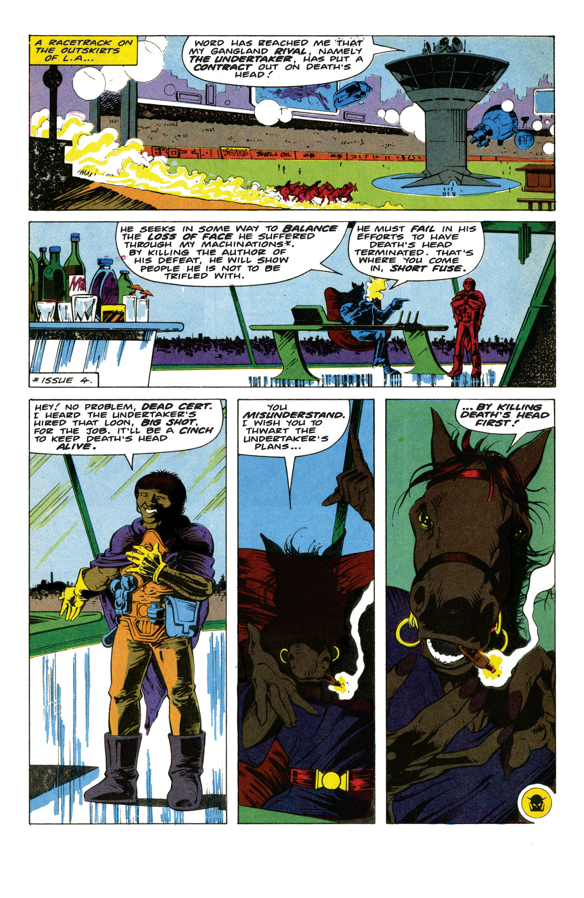 Read online Life and Times of Death's Head comic -  Issue # TPB - 71