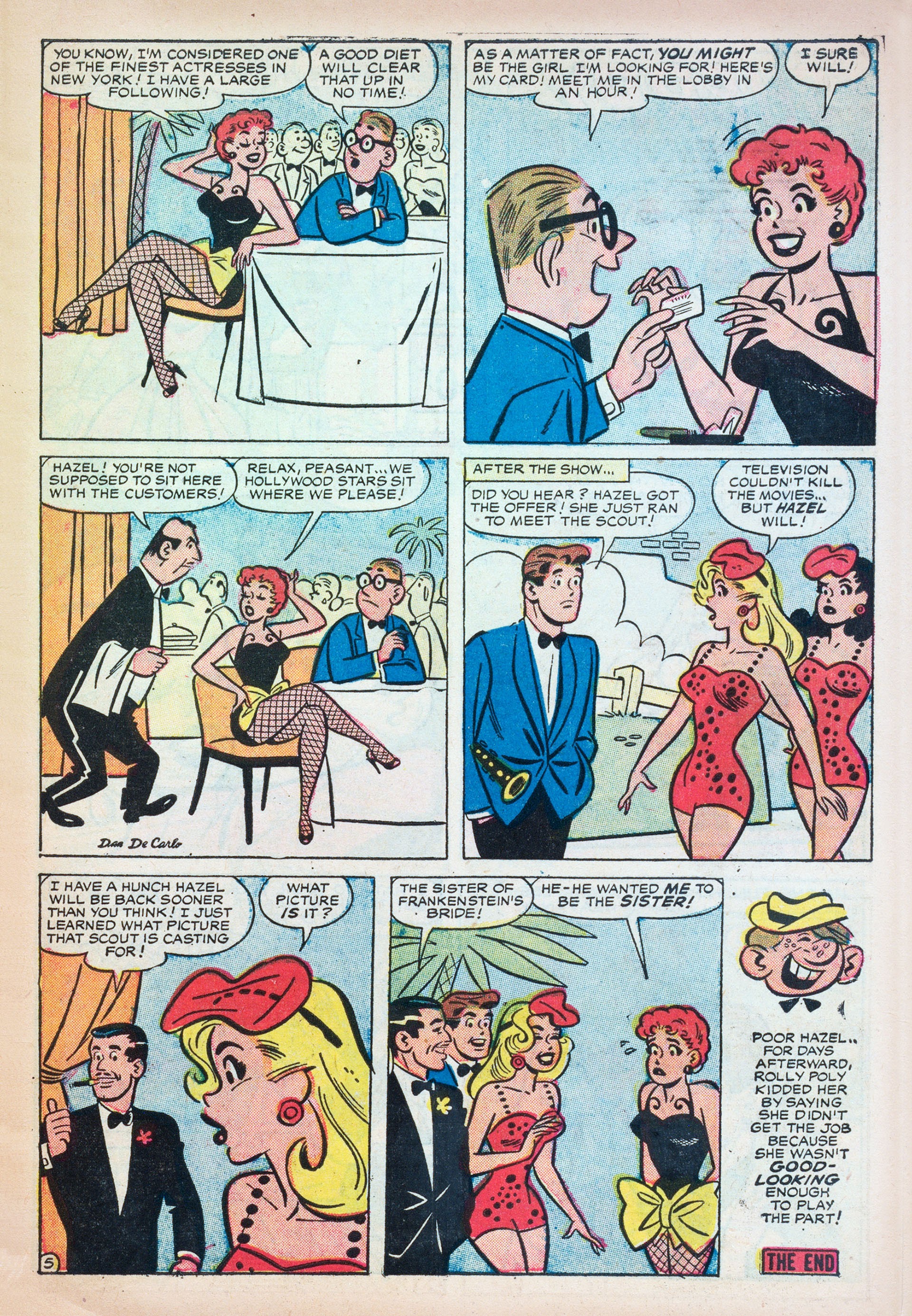 Read online Sherry the Showgirl (1956) comic -  Issue #3 - 7