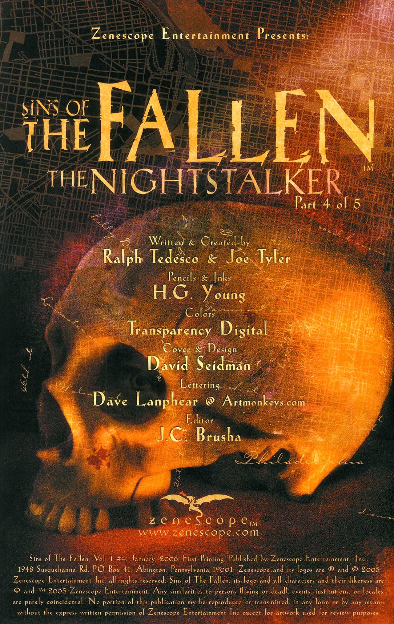 Read online Sins Of The Fallen comic -  Issue #4 - 2