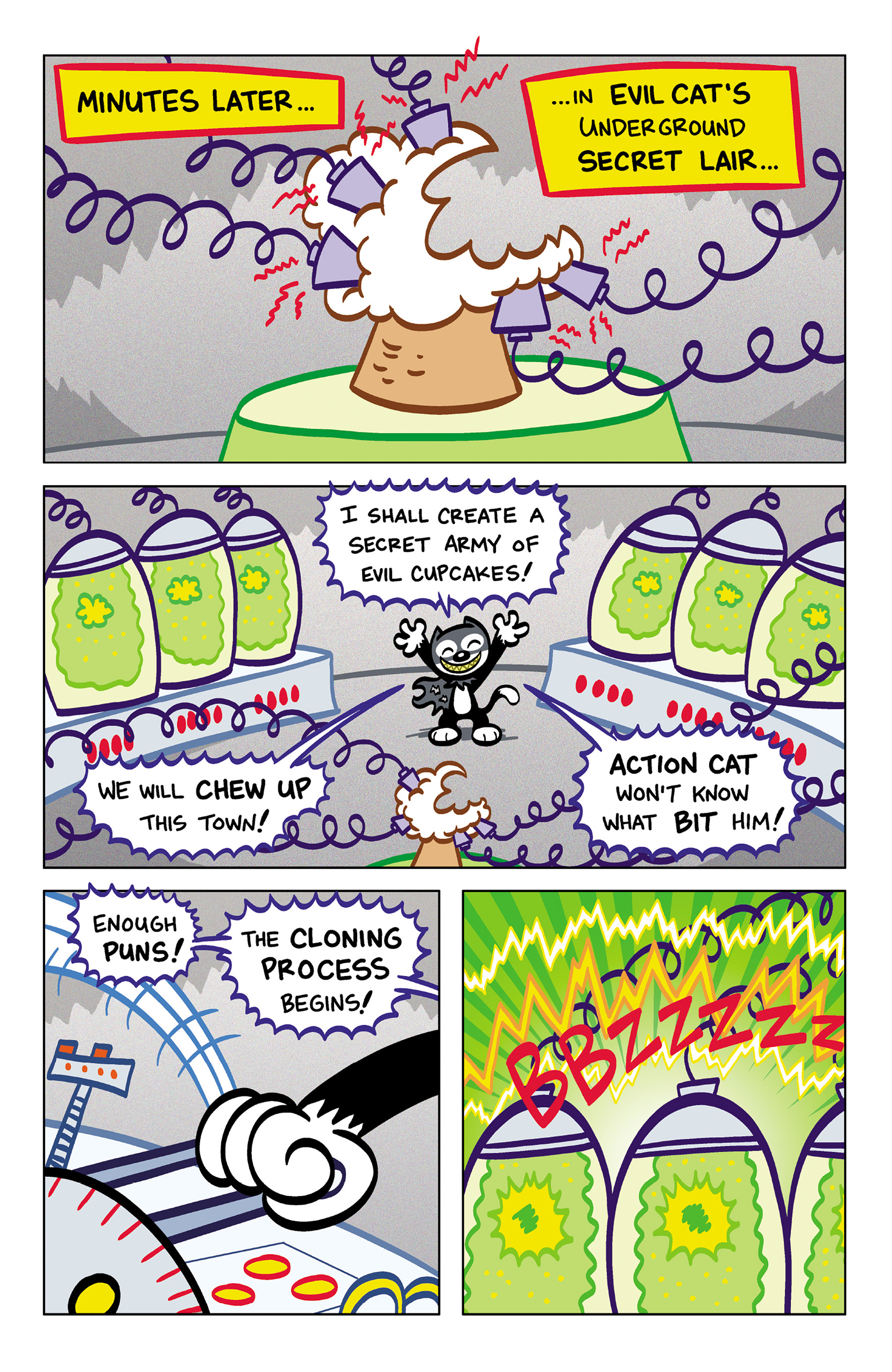 Read online Aw Yeah Comics: Action Cat & Adventure Bug comic -  Issue #3 - 13