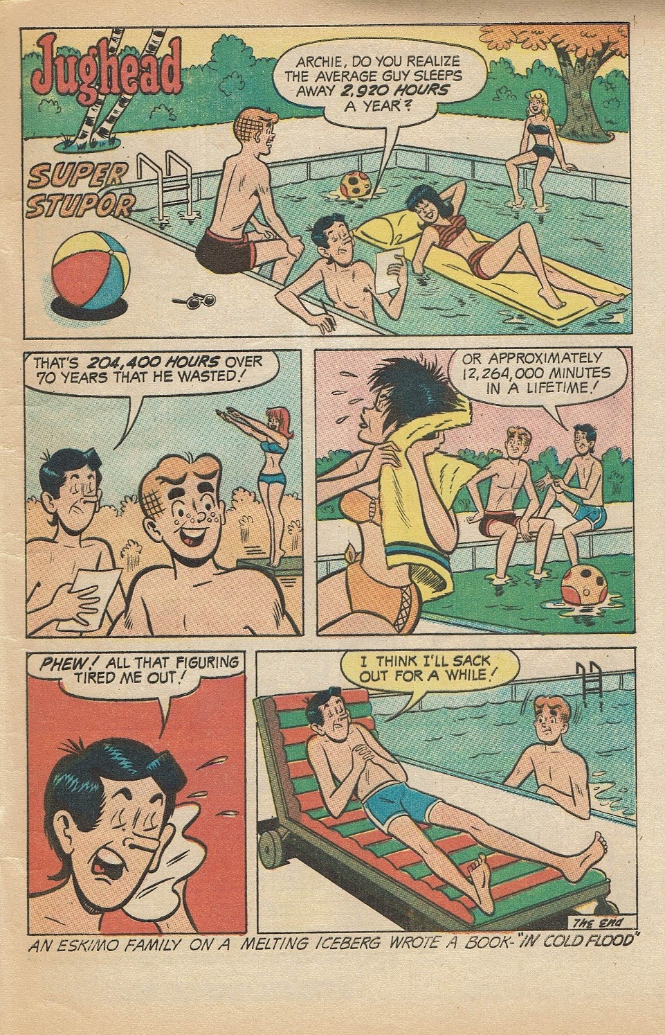 Read online Jughead's Jokes comic -  Issue #7 - 32