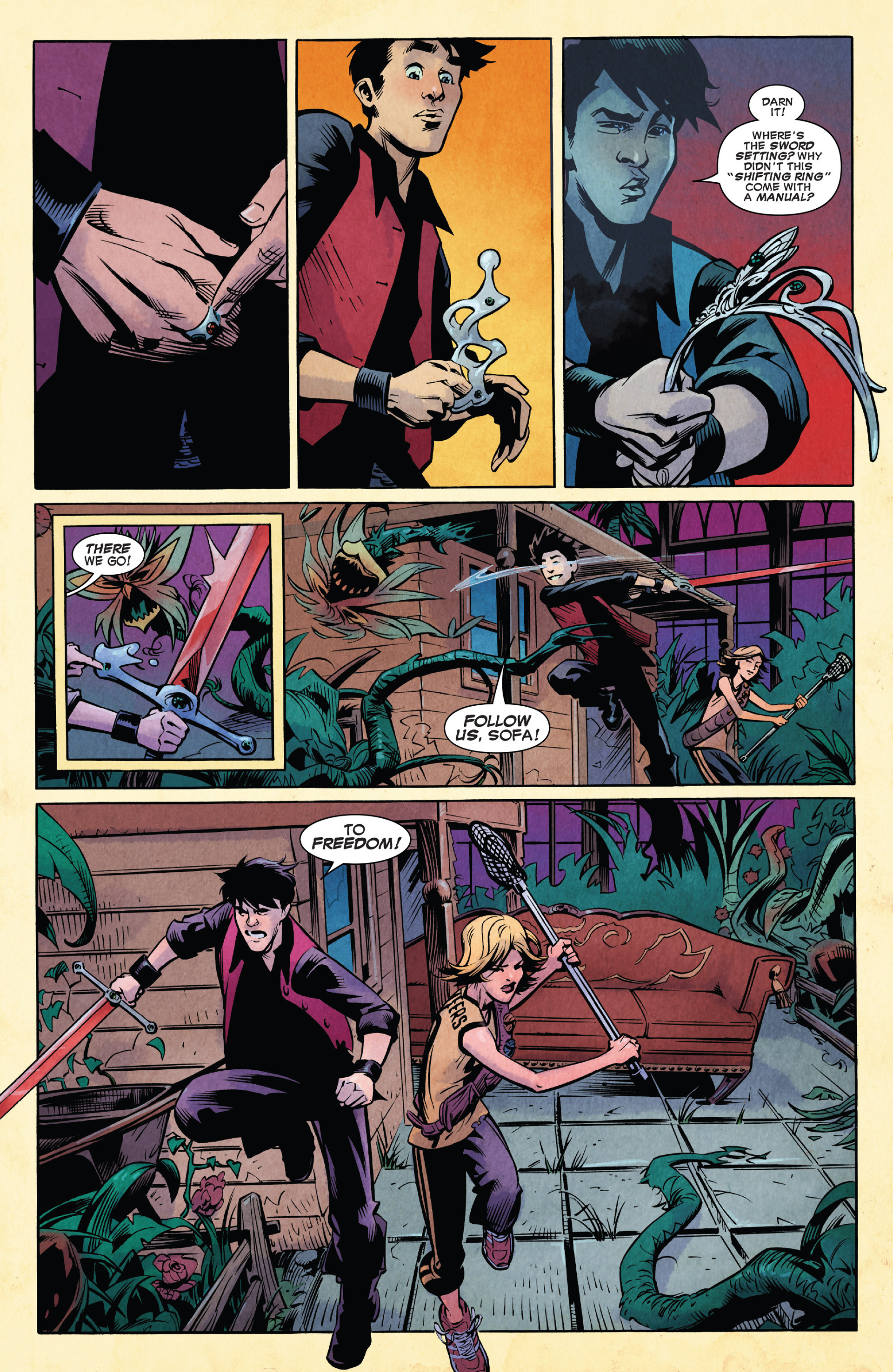 Read online Disney Kingdoms: Seekers of the Weird comic -  Issue #4 - 5