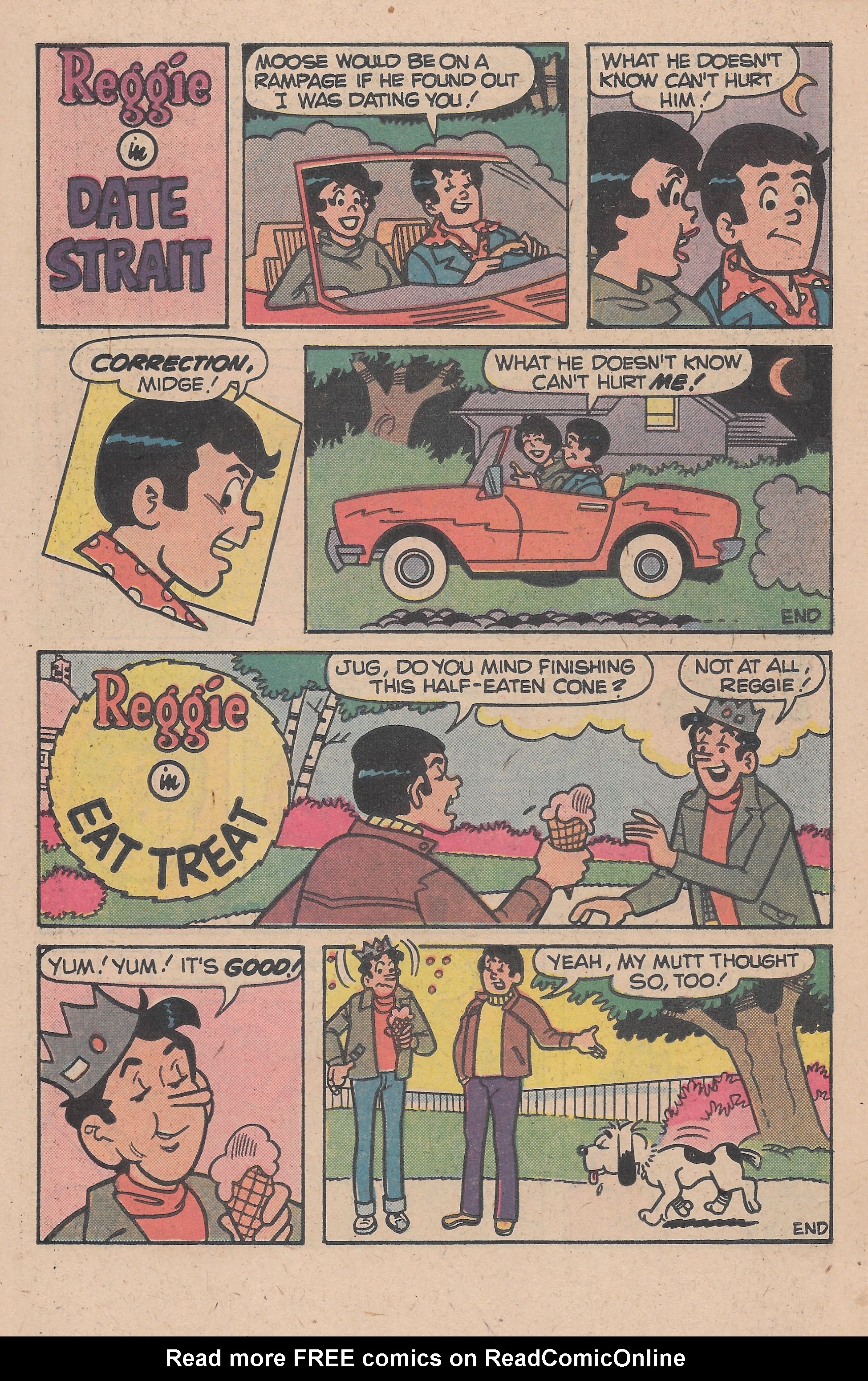 Read online Reggie's Wise Guy Jokes comic -  Issue #53 - 31