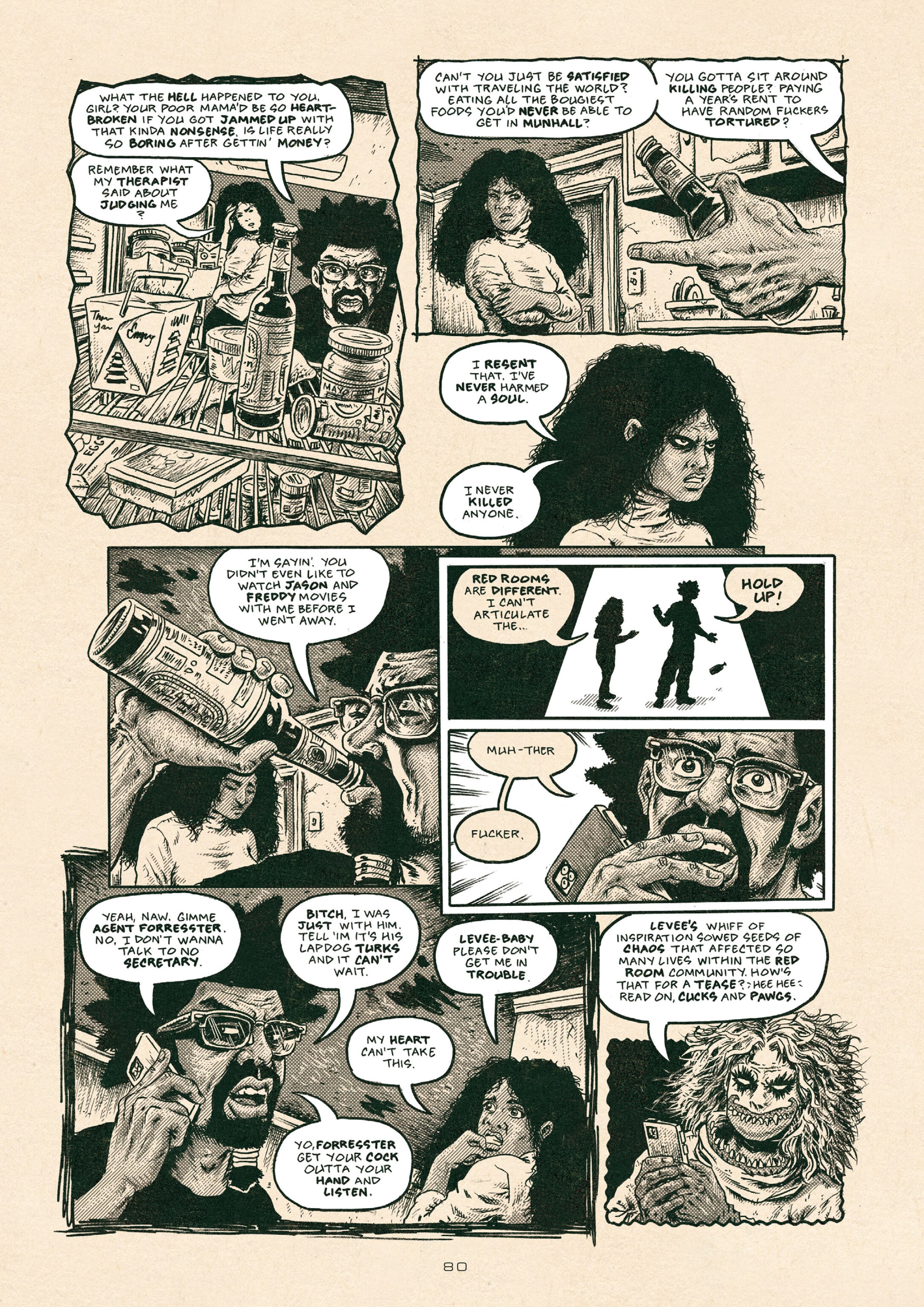 Read online Red Room: Trigger Warnings comic -  Issue # TPB - 90