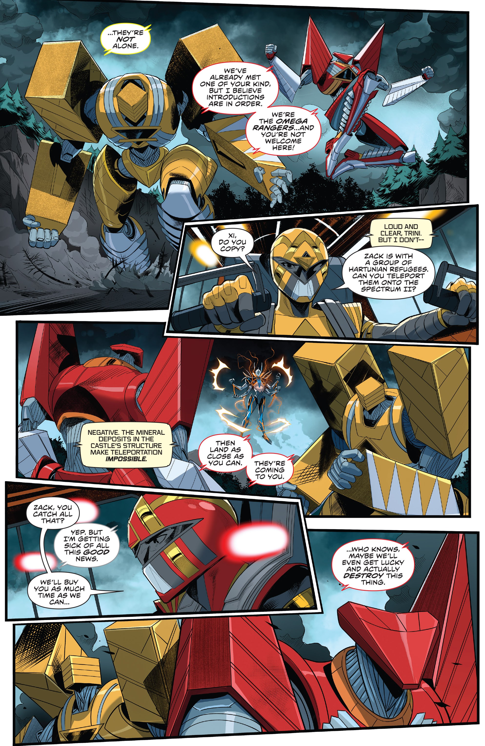 Read online Power Rangers comic -  Issue #8 - 8