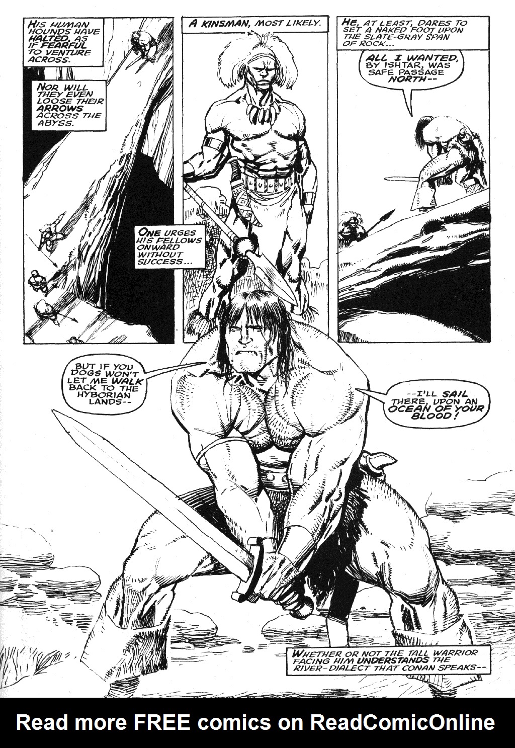 Read online The Savage Sword Of Conan comic -  Issue #219 - 17