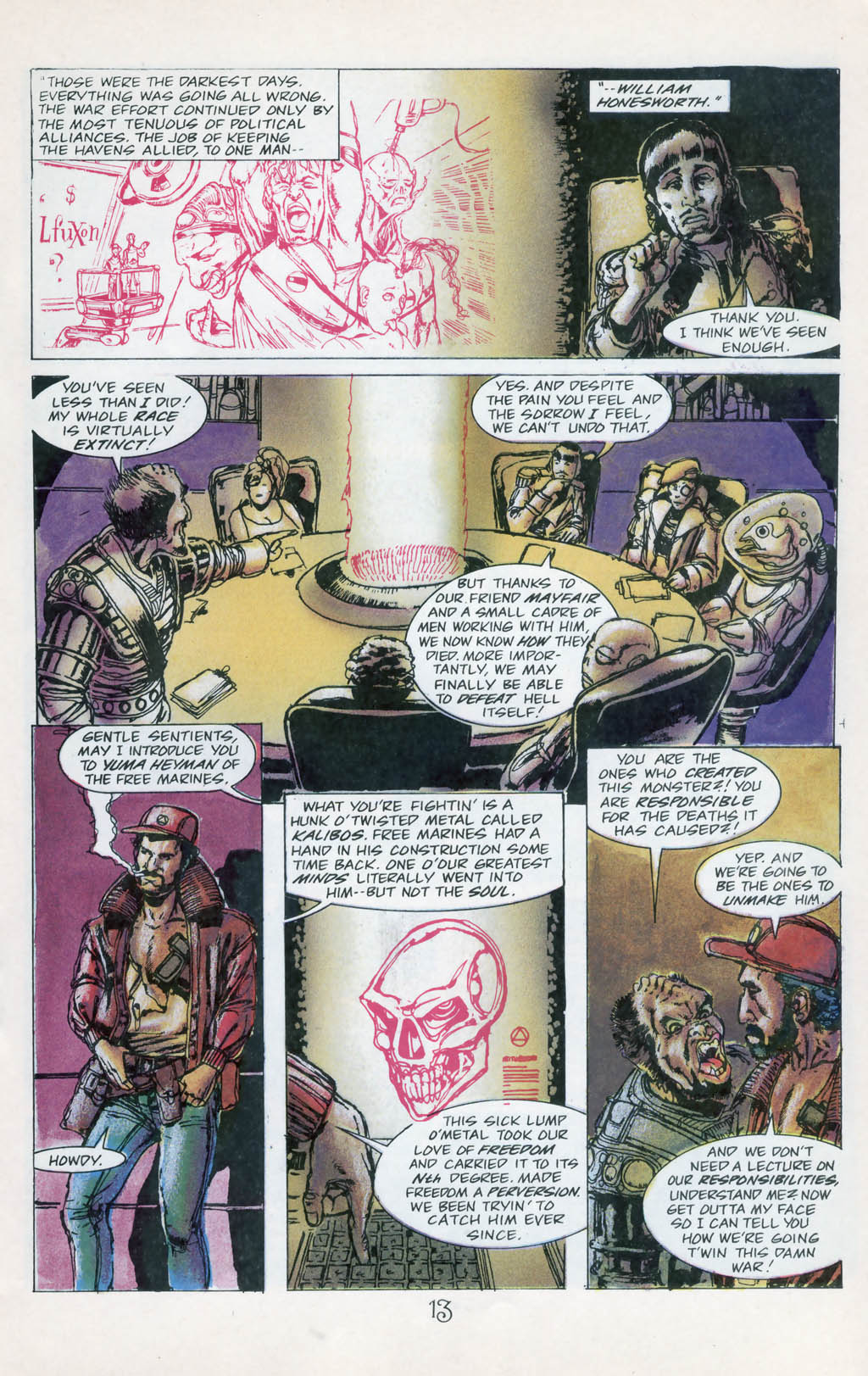 Read online Grimjack comic -  Issue #67 - 17