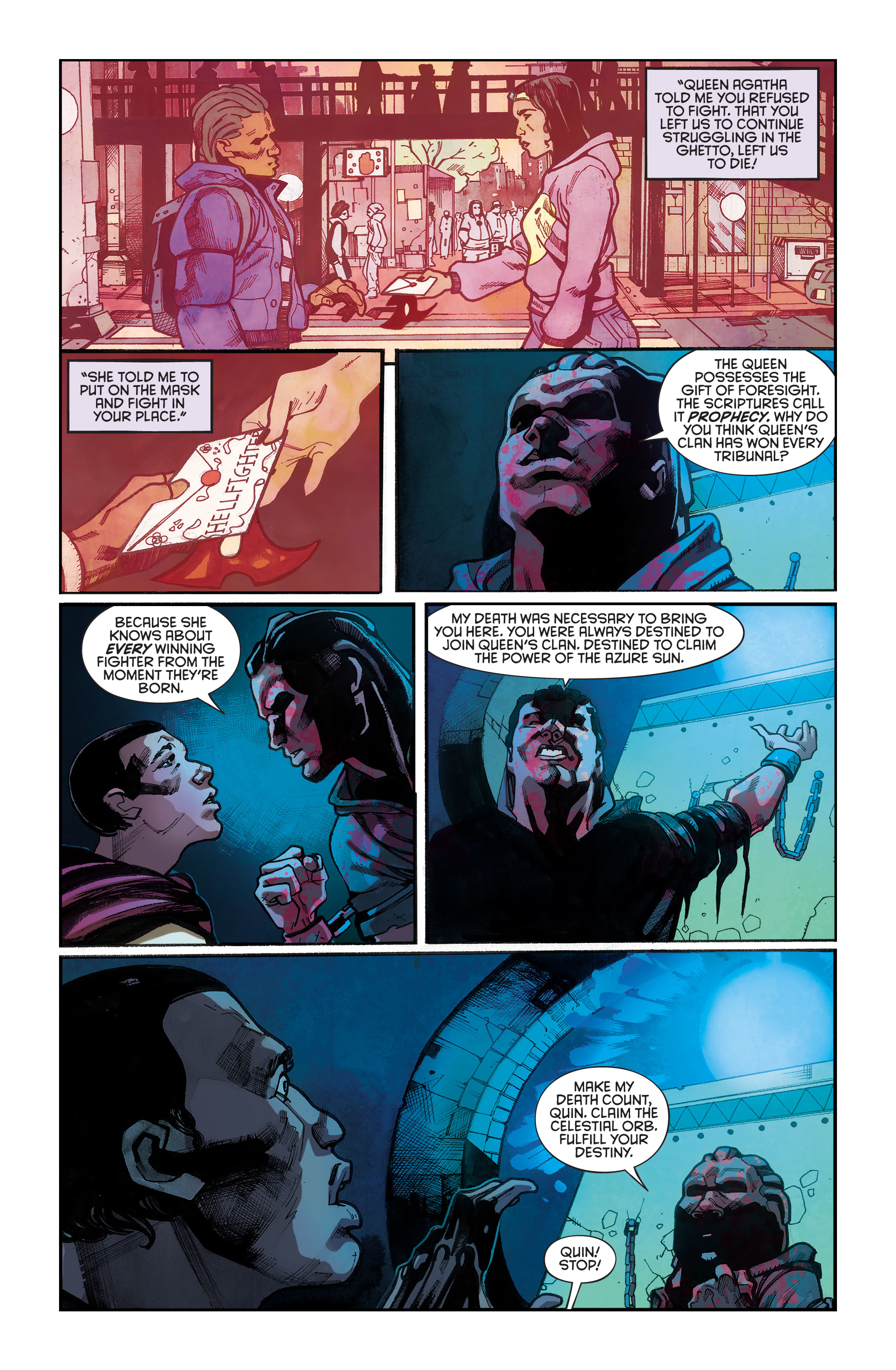 Read online Hellfighter Quin comic -  Issue # TPB - 106