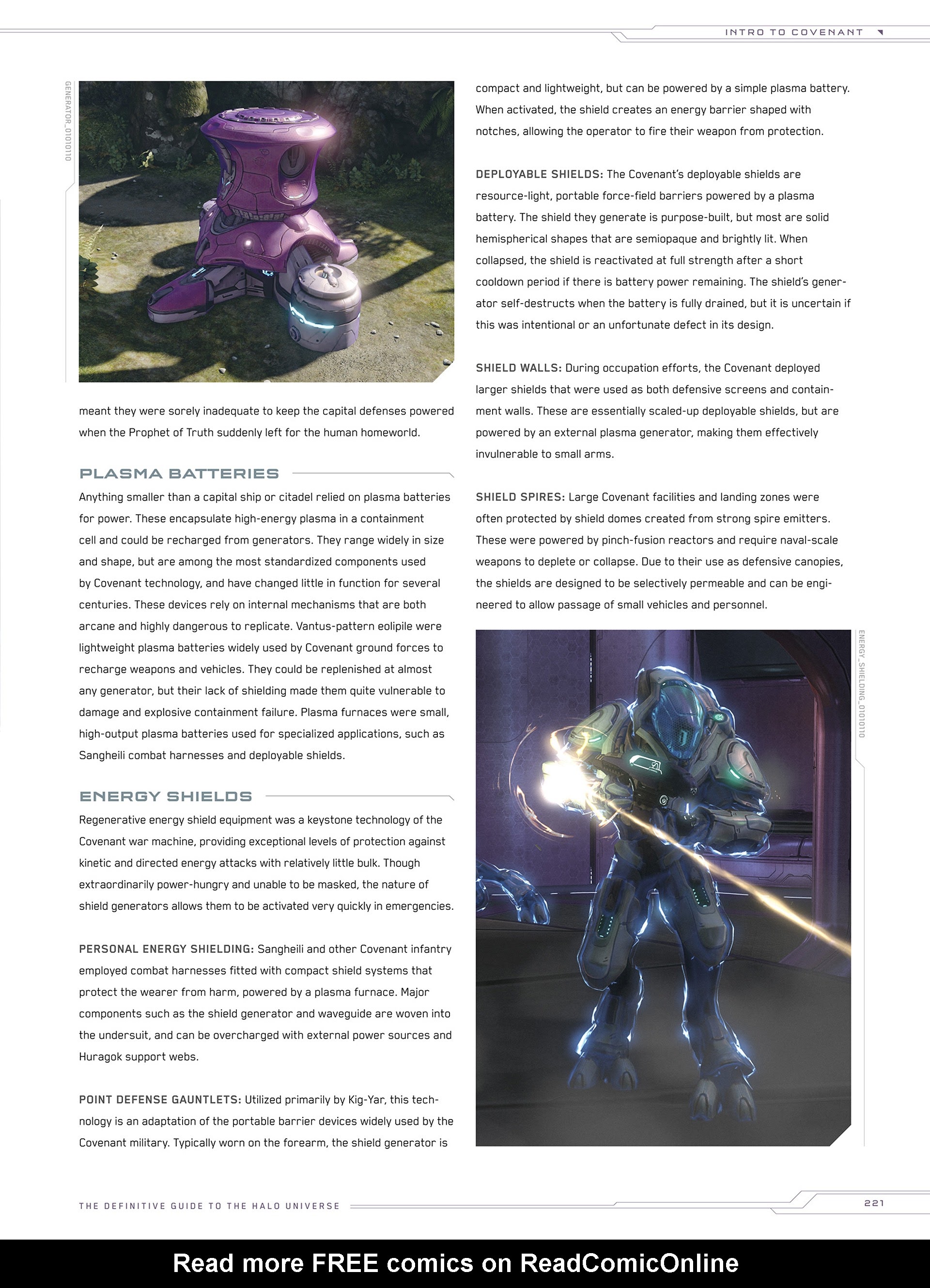Read online Halo Encyclopedia comic -  Issue # TPB (Part 3) - 17