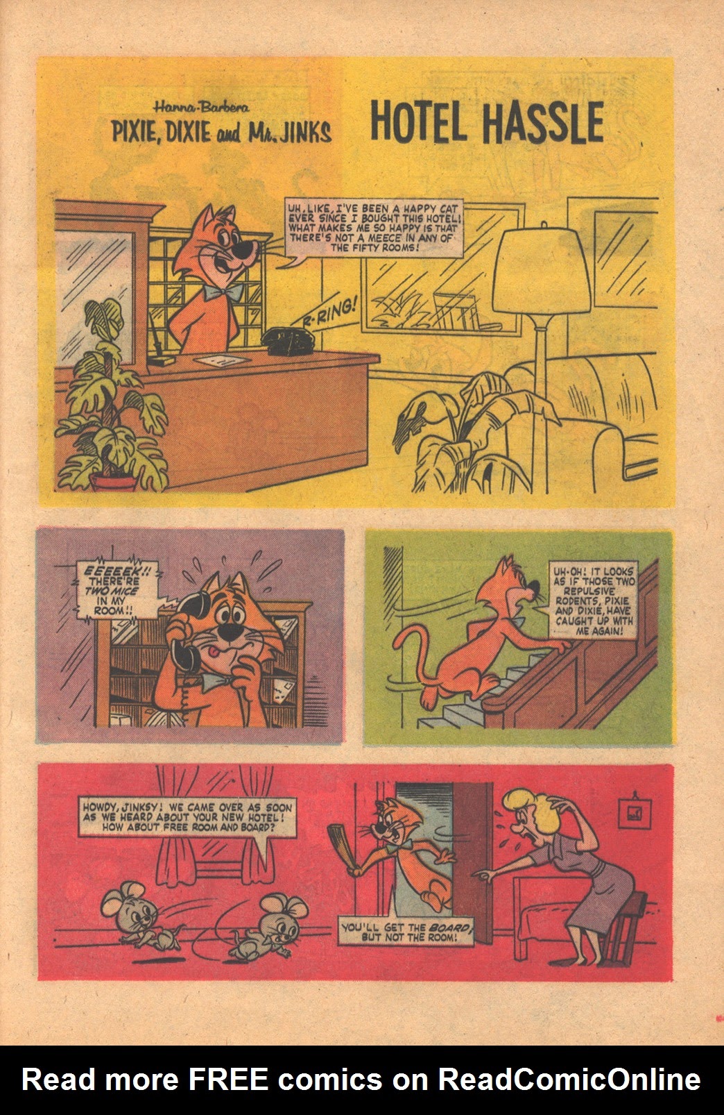 Read online Huckleberry Hound (1960) comic -  Issue #19 - 65