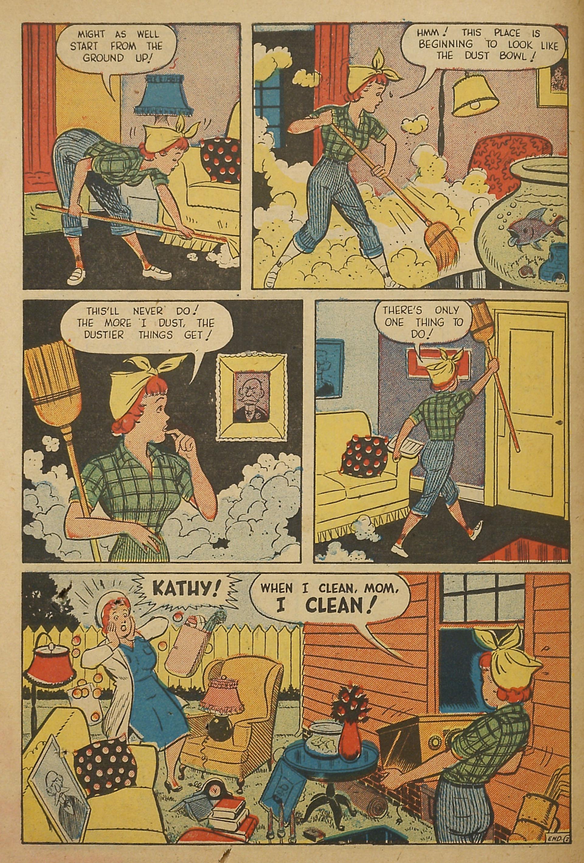Read online Kathy (1949) comic -  Issue #7 - 34