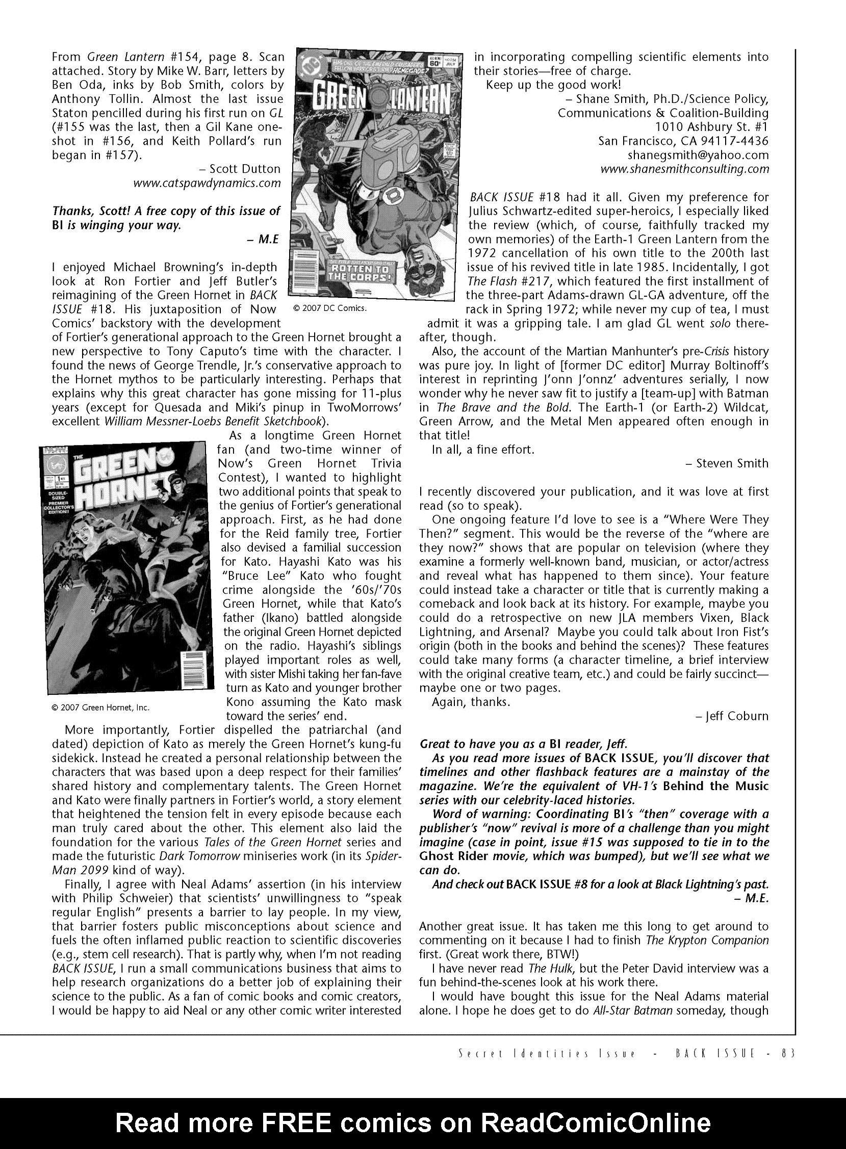 Read online Back Issue comic -  Issue #20 - 81