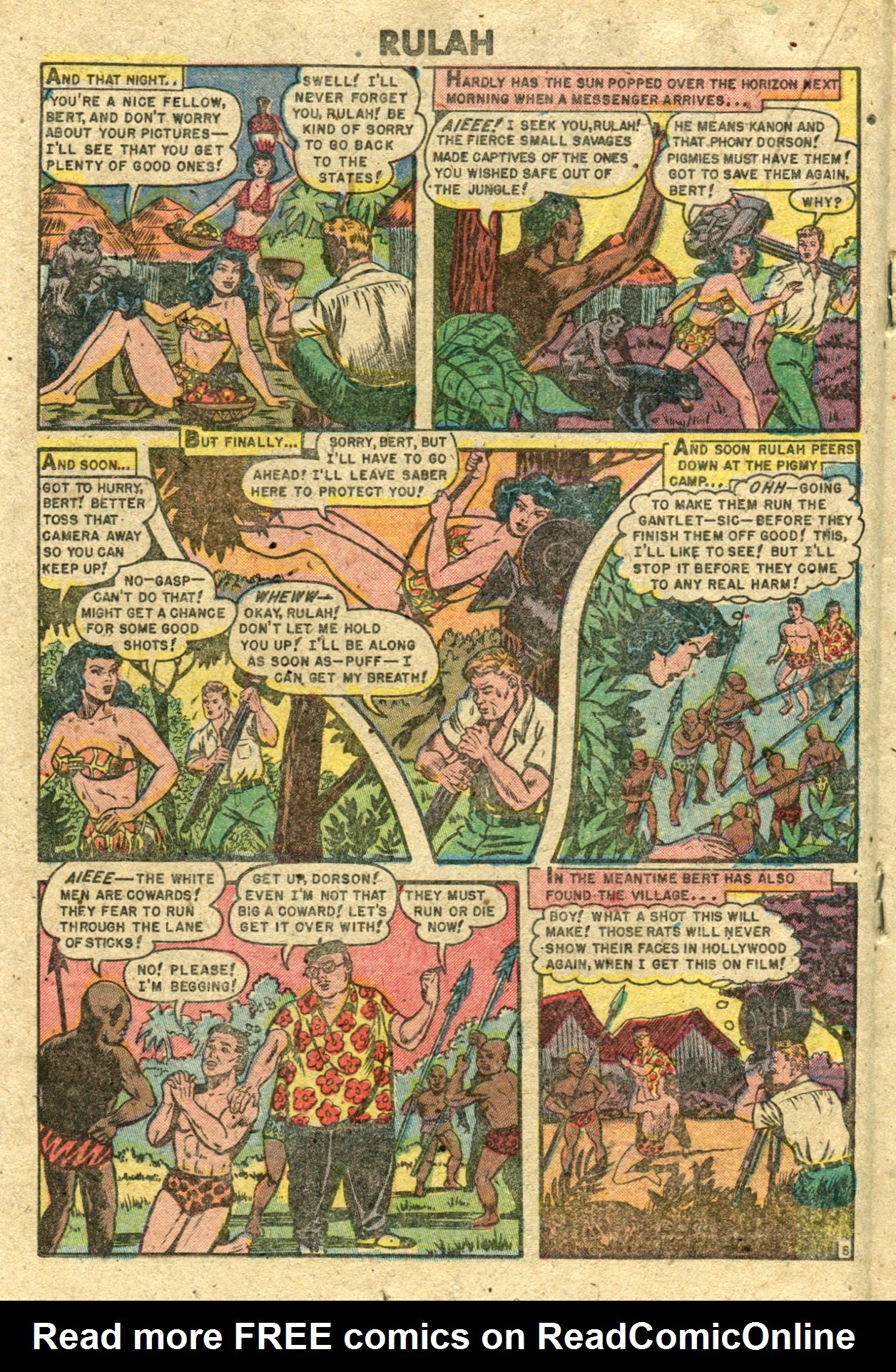 Read online Rulah - Jungle Goddess comic -  Issue #25 - 18