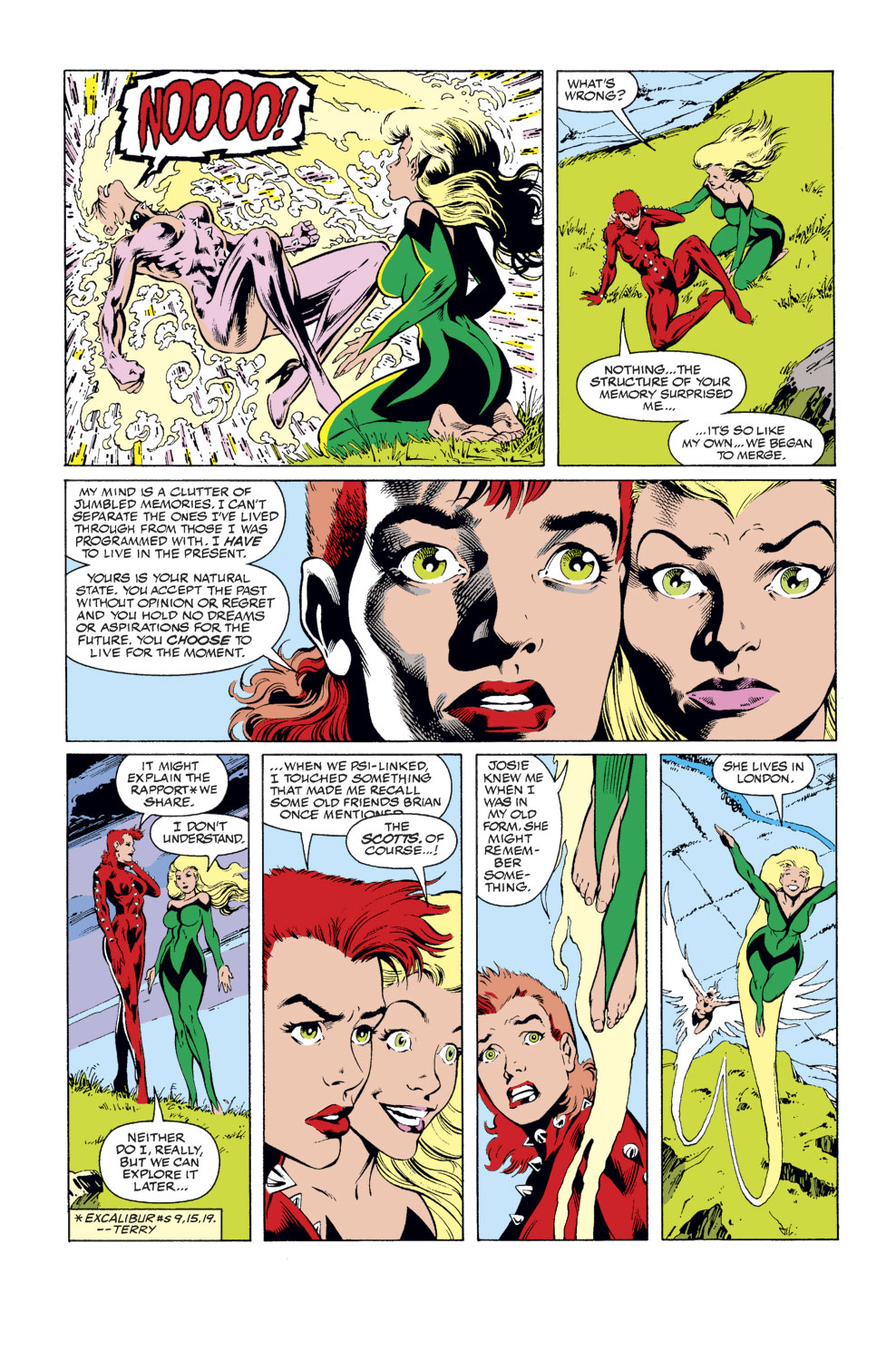 Read online Excalibur (1988) comic -  Issue #44 - 7