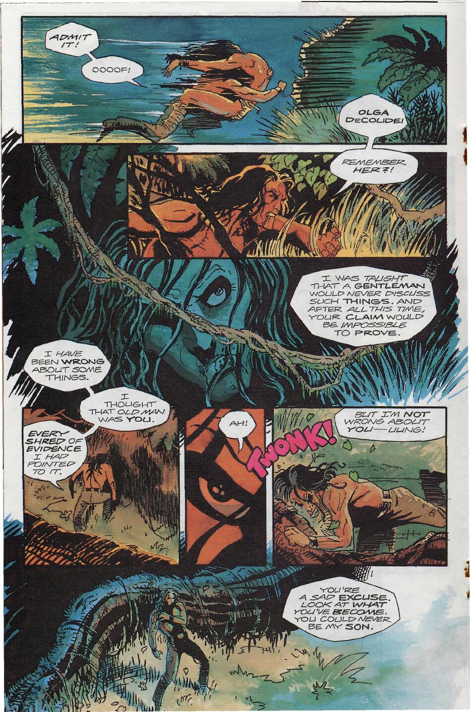 Read online Tarzan the Warrior comic -  Issue #5 - 18