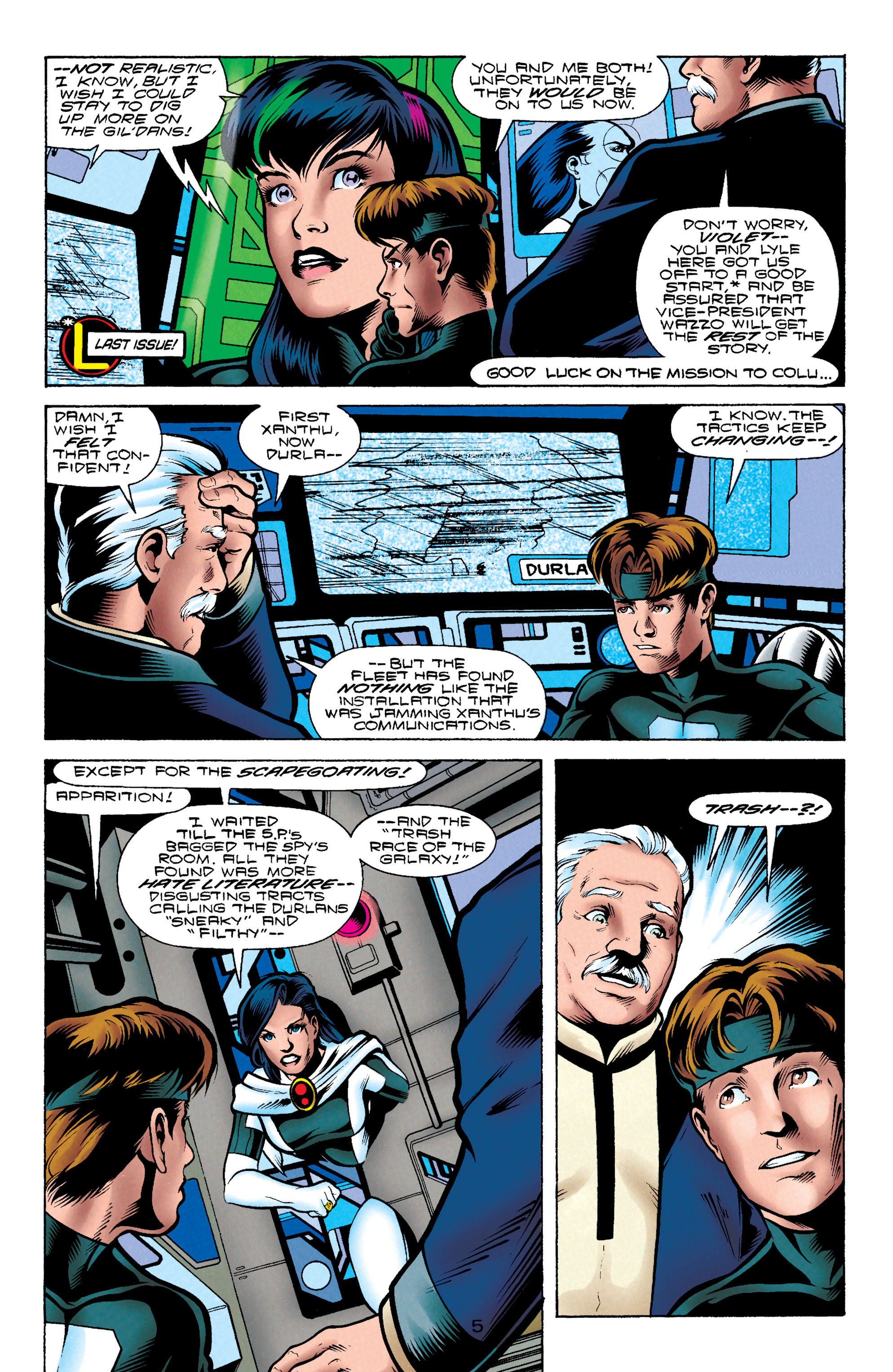 Read online Legionnaires comic -  Issue #63 - 6