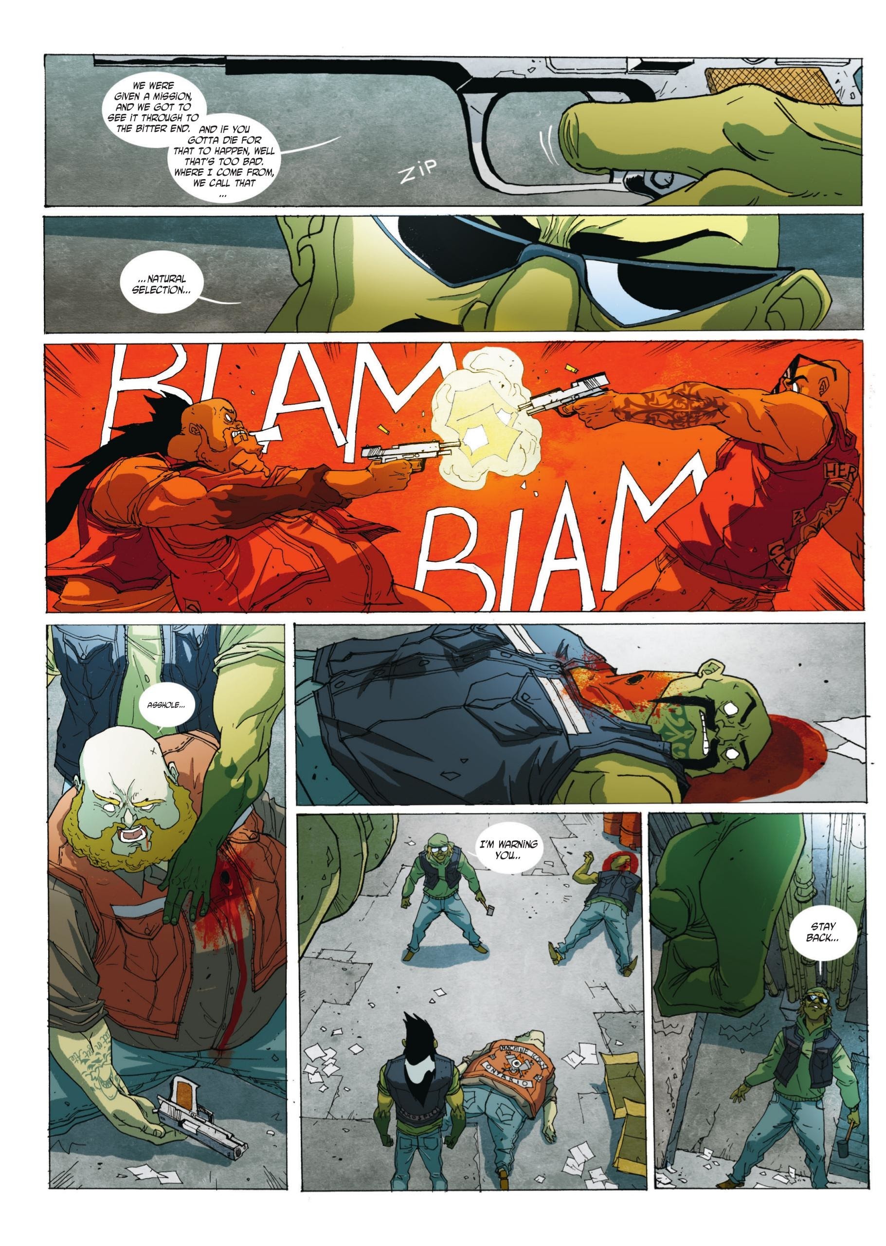 Read online Puta Madre comic -  Issue #4 - 31