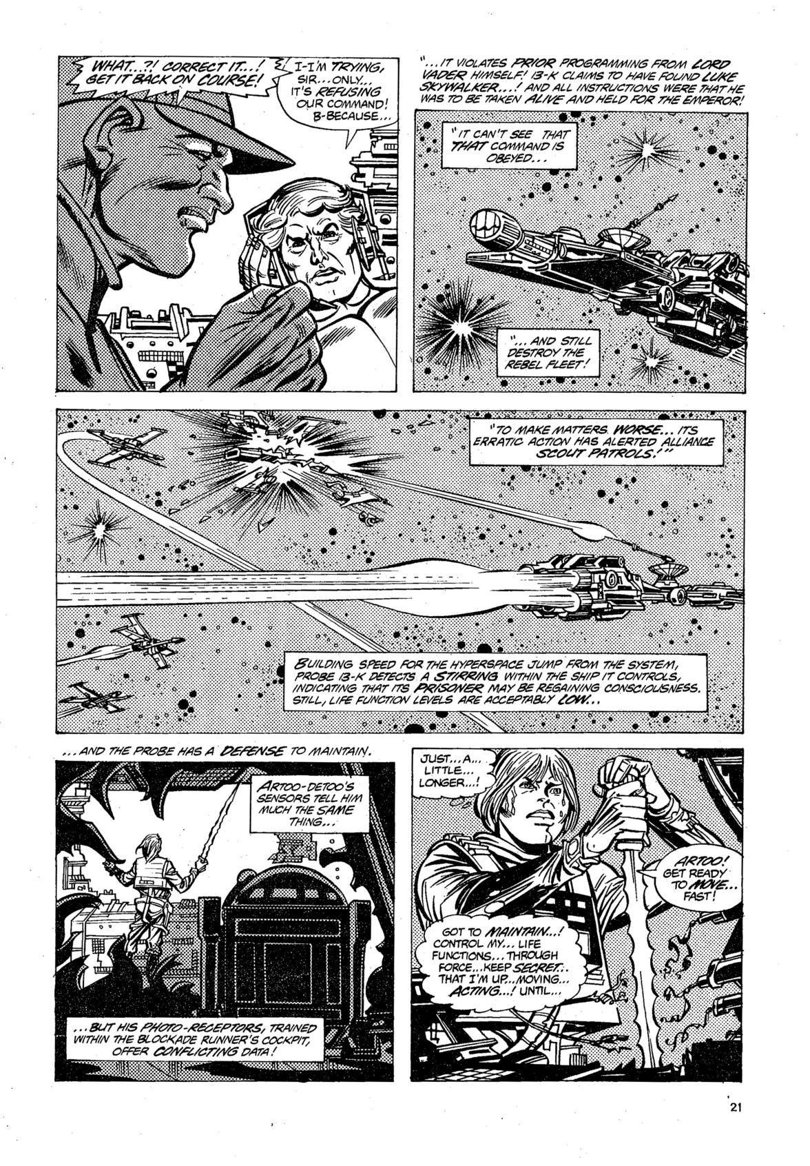 Read online Star Wars: The Empire Strikes Back comic -  Issue #140 - 21