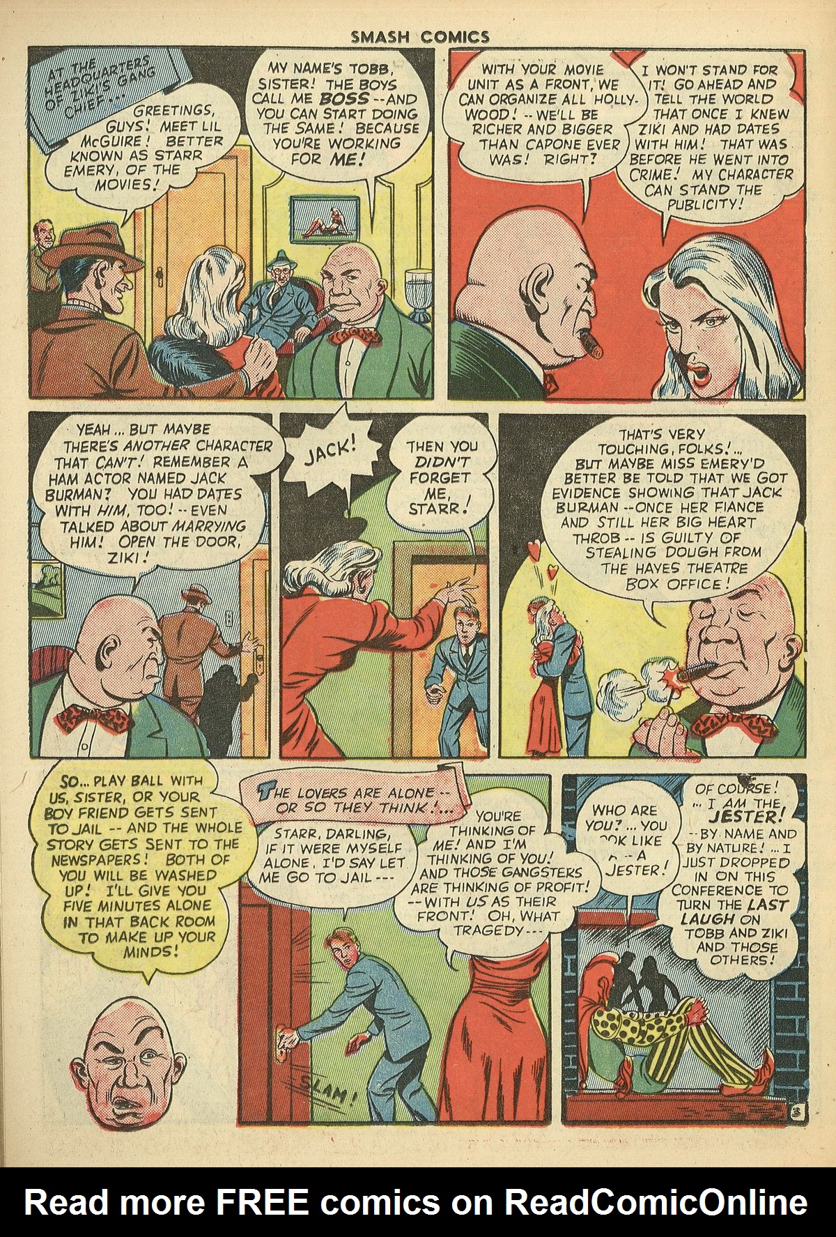 Read online Smash Comics comic -  Issue #49 - 54