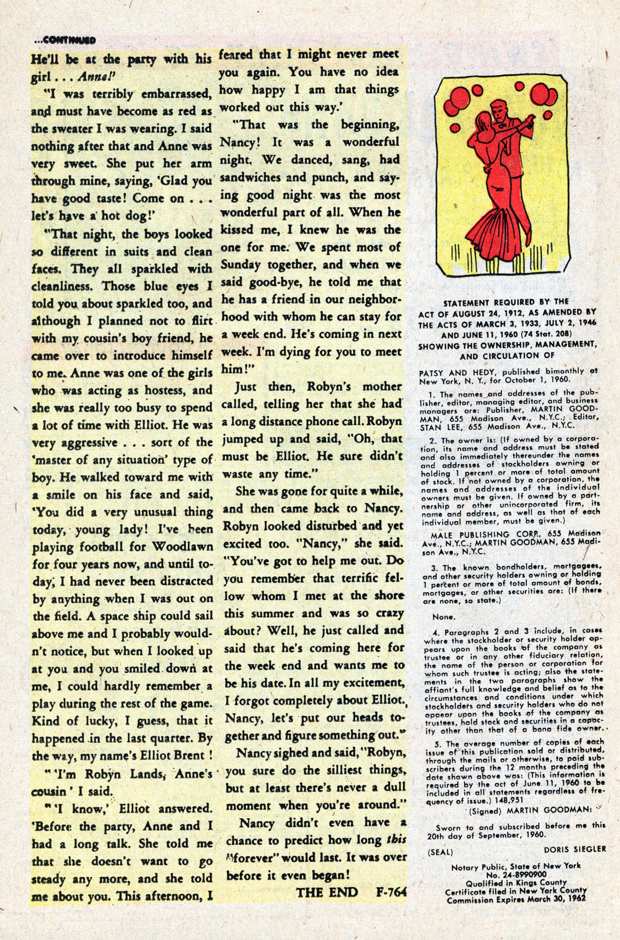 Read online Patsy and Hedy comic -  Issue #75 - 26