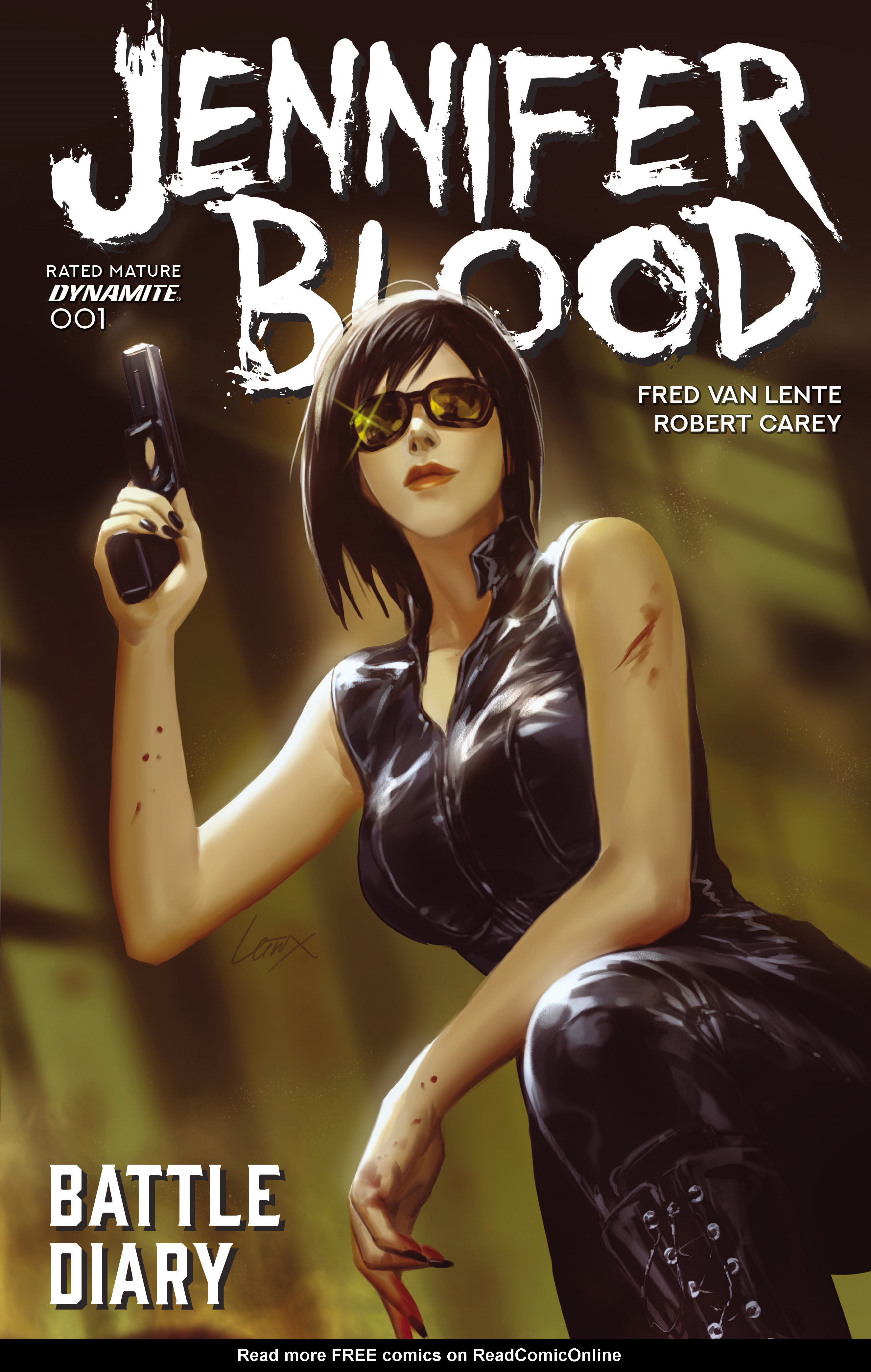 Read online Jennifer Blood: Battle Diary comic -  Issue #1 - 2