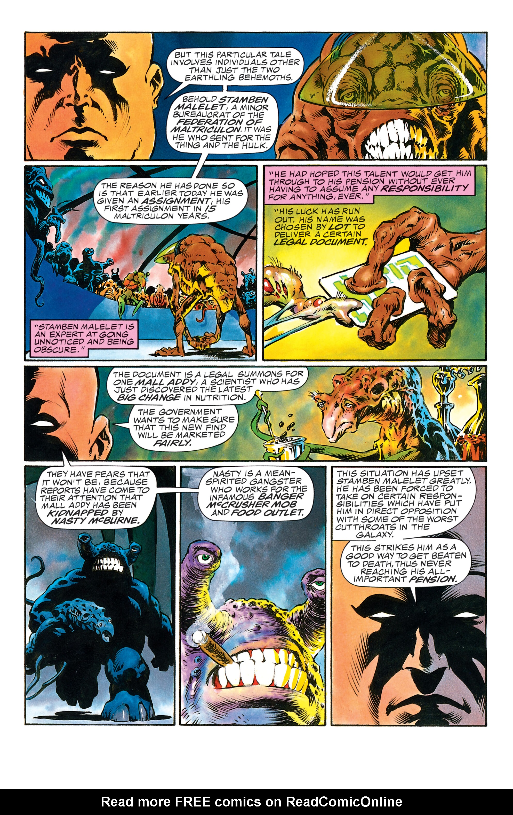Read online The Thing Omnibus comic -  Issue # TPB (Part 11) - 52