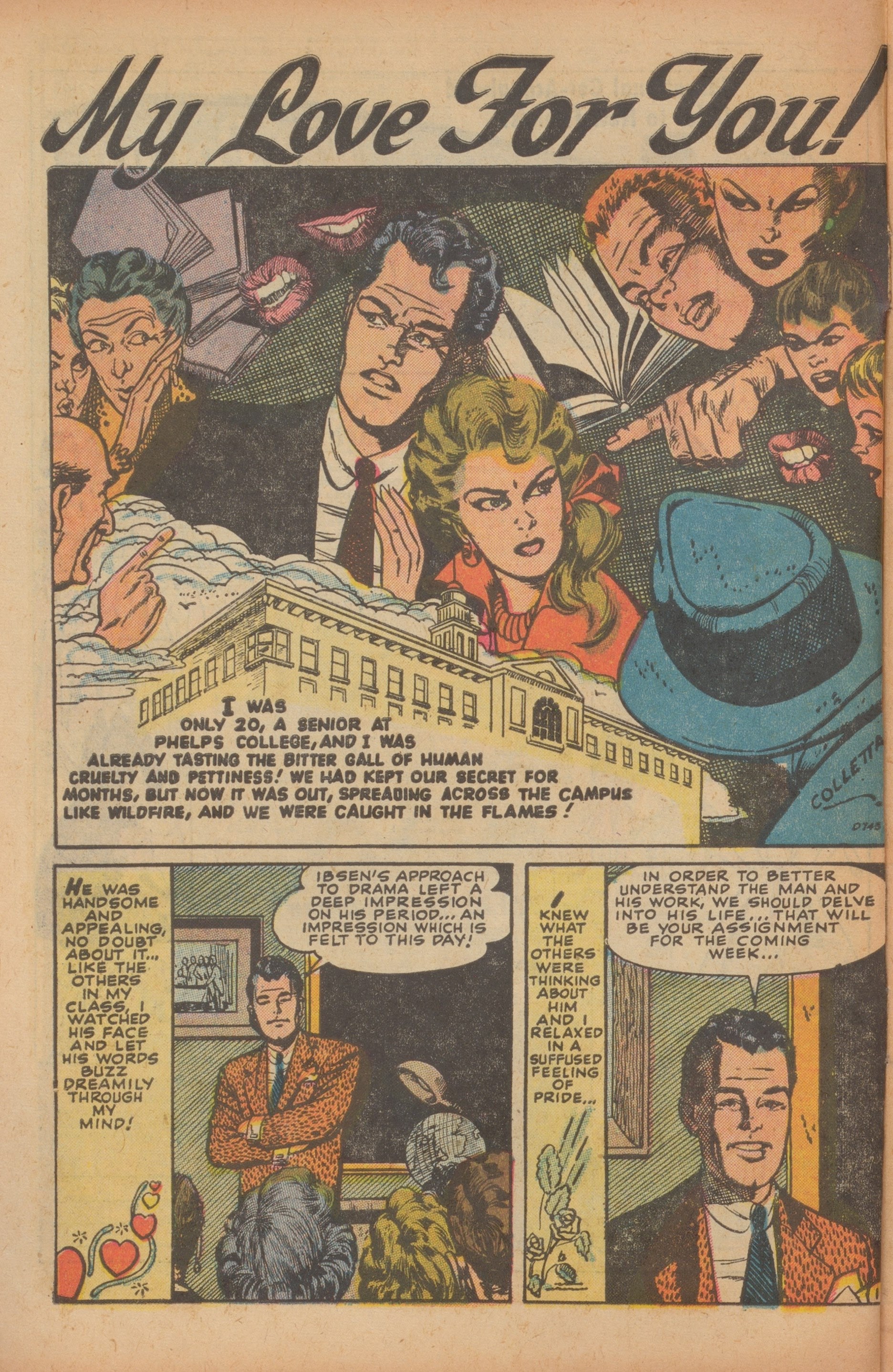 Read online Love Romances comic -  Issue #37 - 10