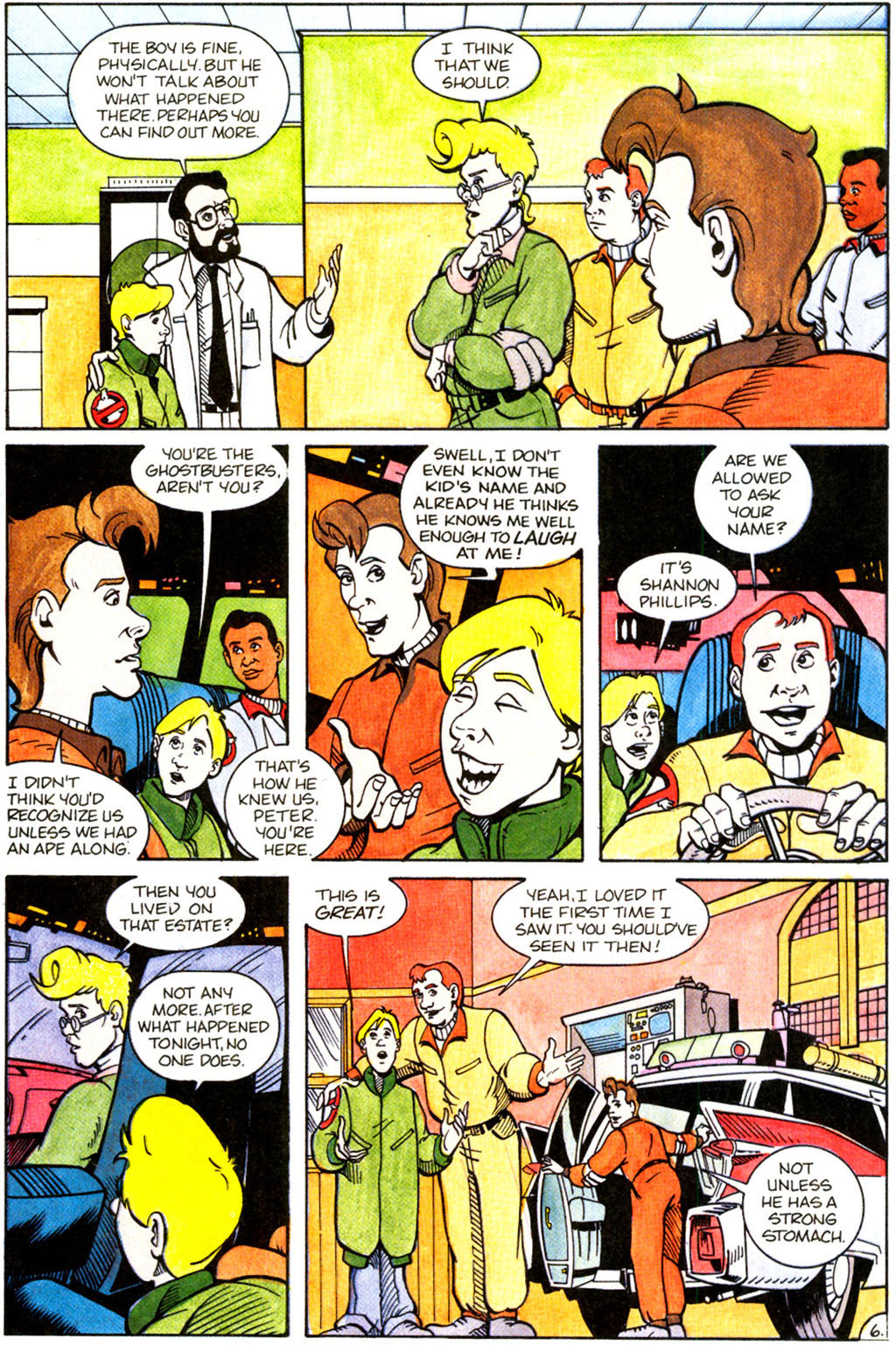 Read online Real Ghostbusters comic -  Issue #9 - 8