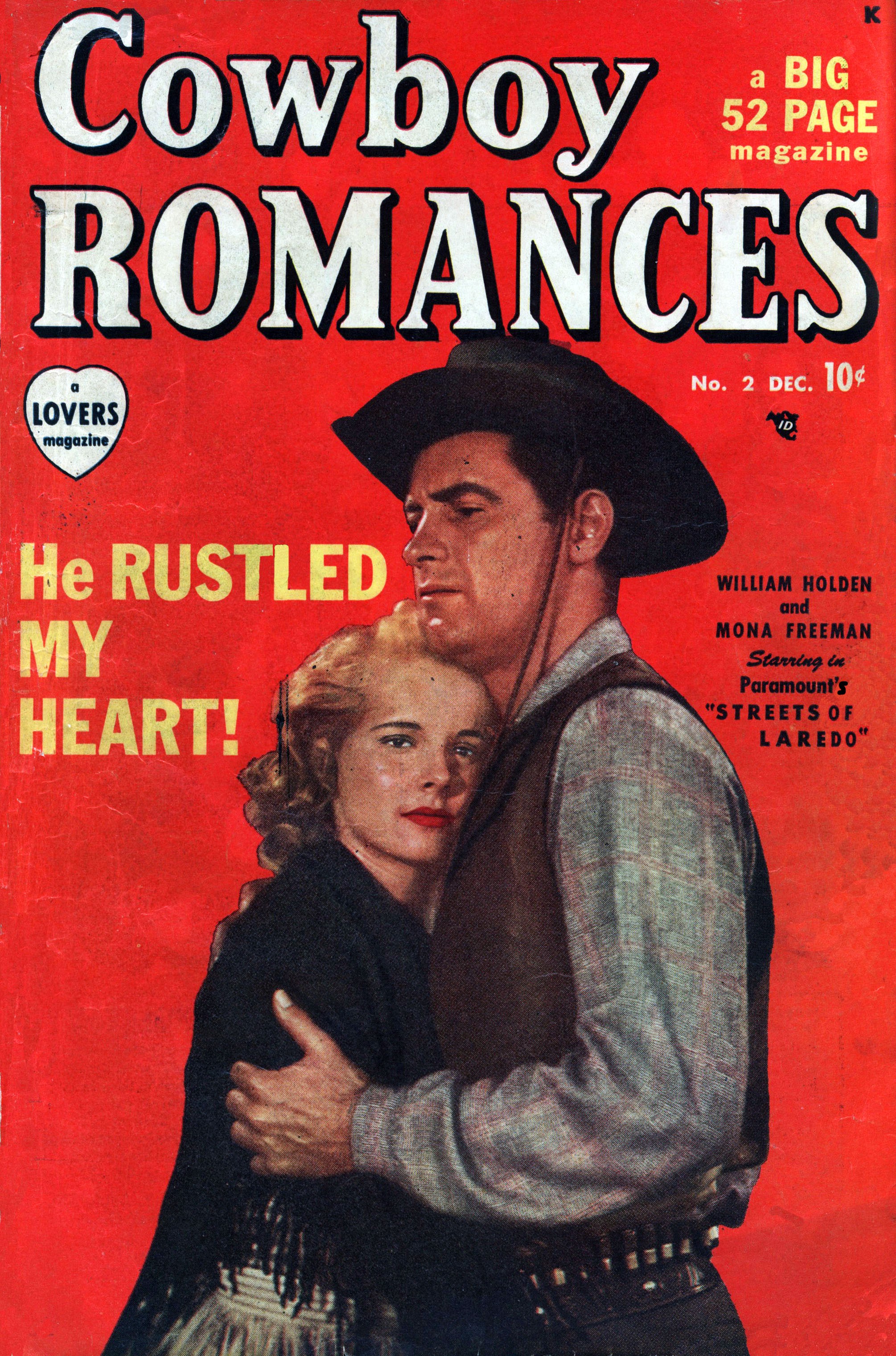 Read online Cowboy Romances comic -  Issue #2 - 1
