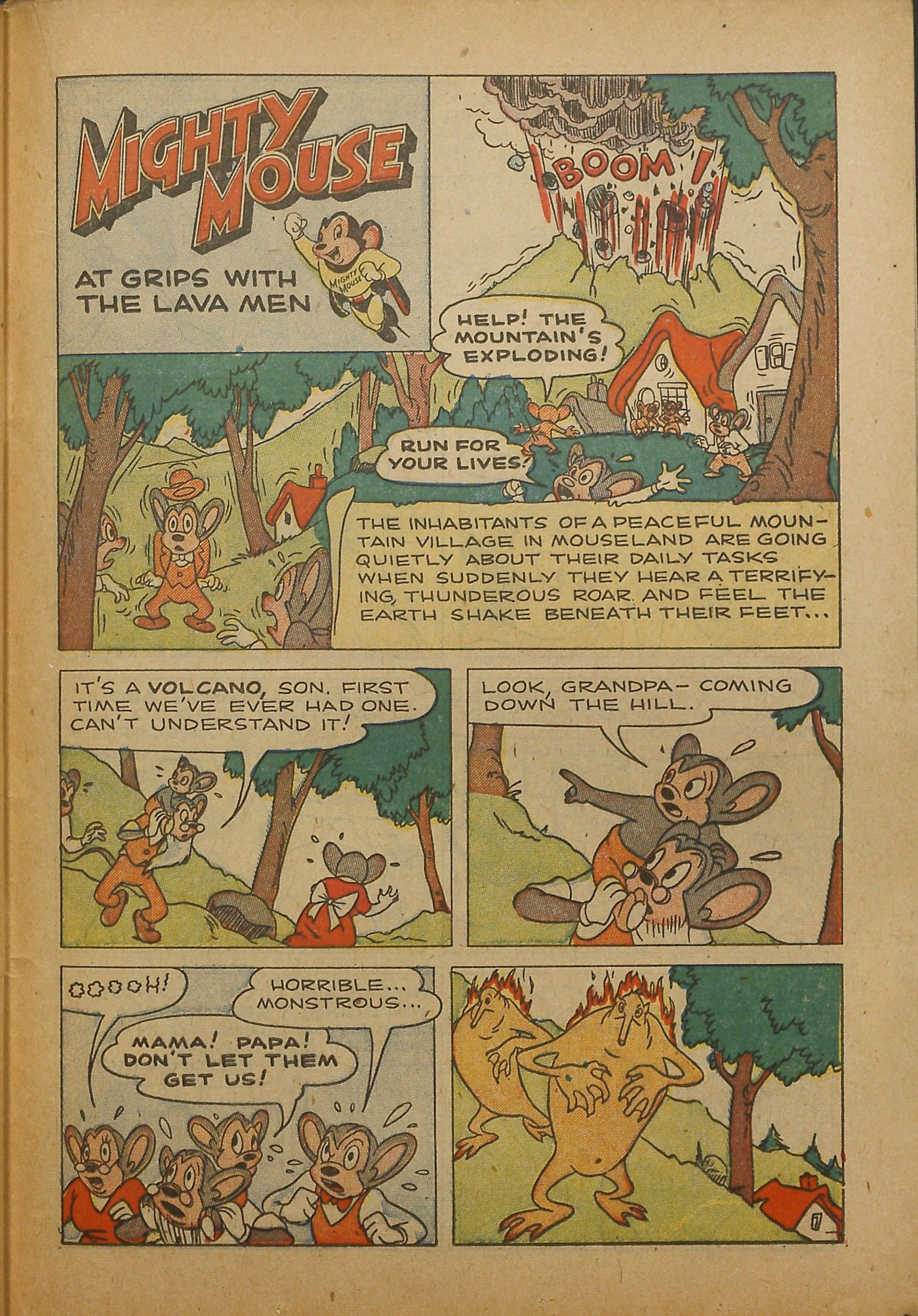 Read online Paul Terry's Mighty Mouse Comics comic -  Issue #40 - 85
