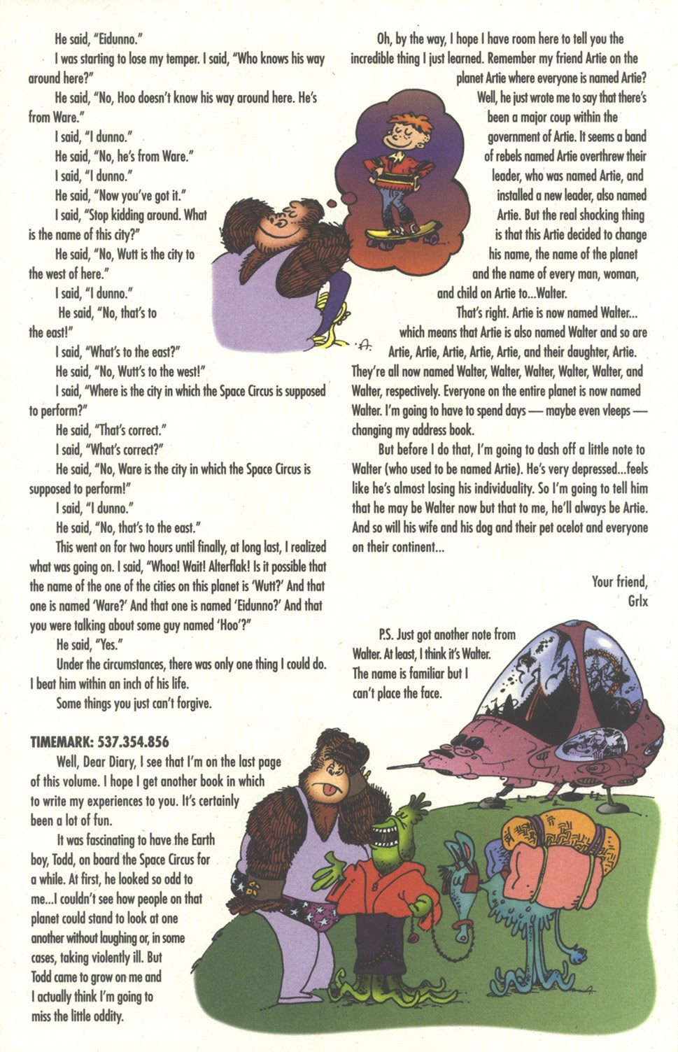 Read online Space Circus comic -  Issue #4 - 26