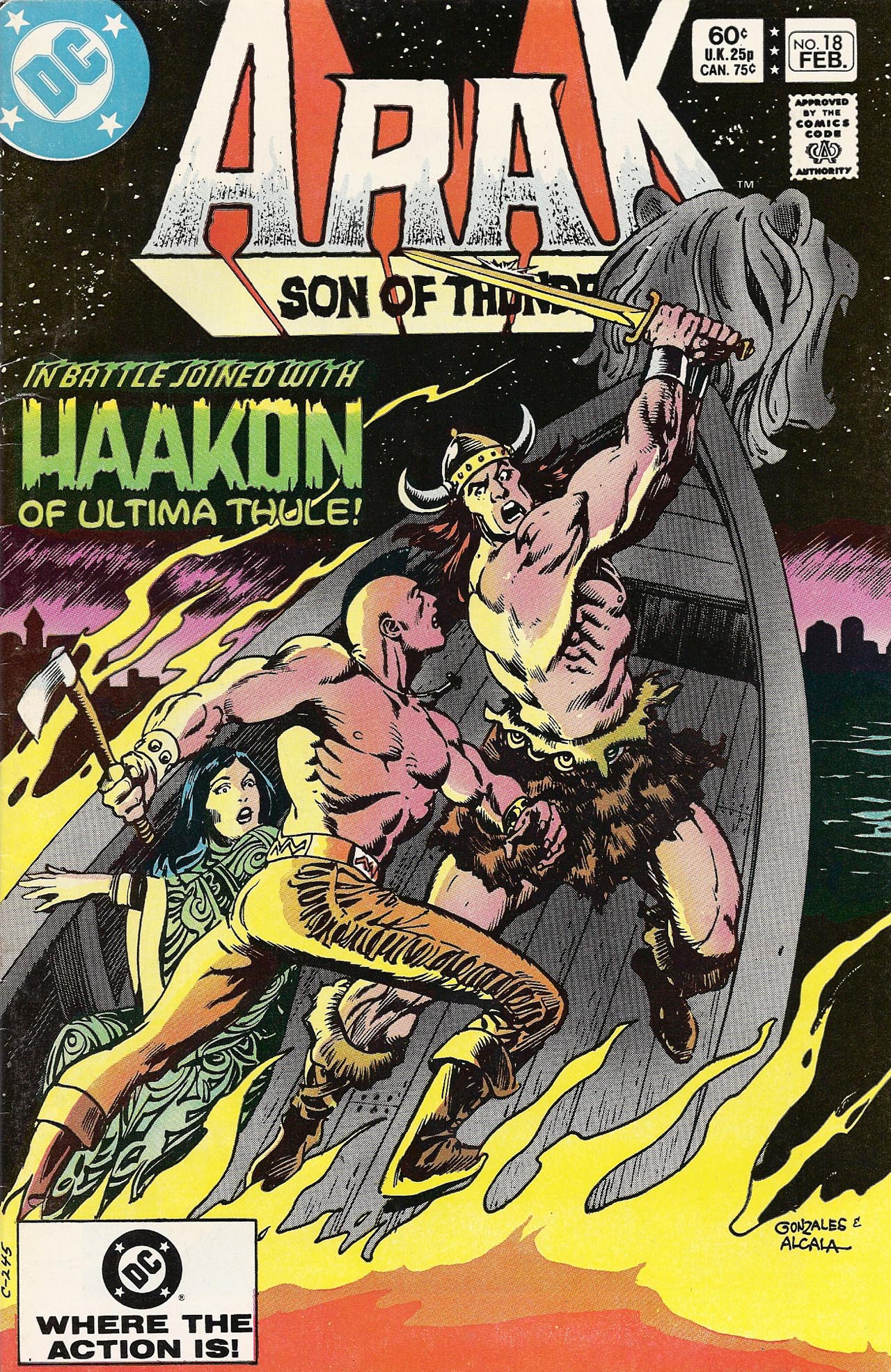 Read online Arak Son of Thunder comic -  Issue #18 - 1