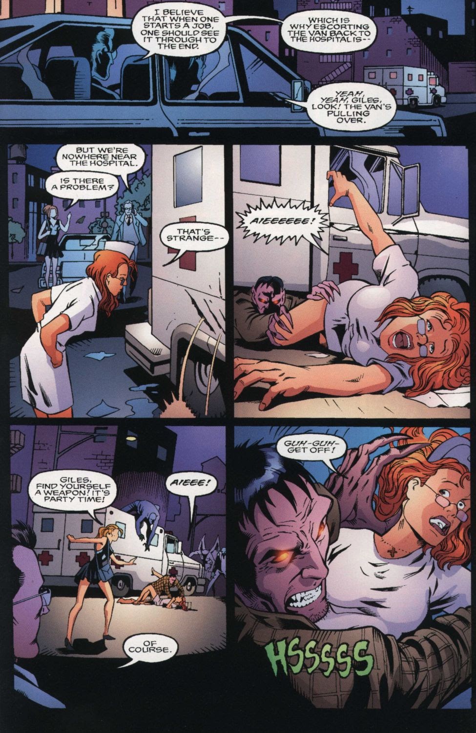 Read online Buffy the Vampire Slayer (1998) comic -  Issue #11 - 12