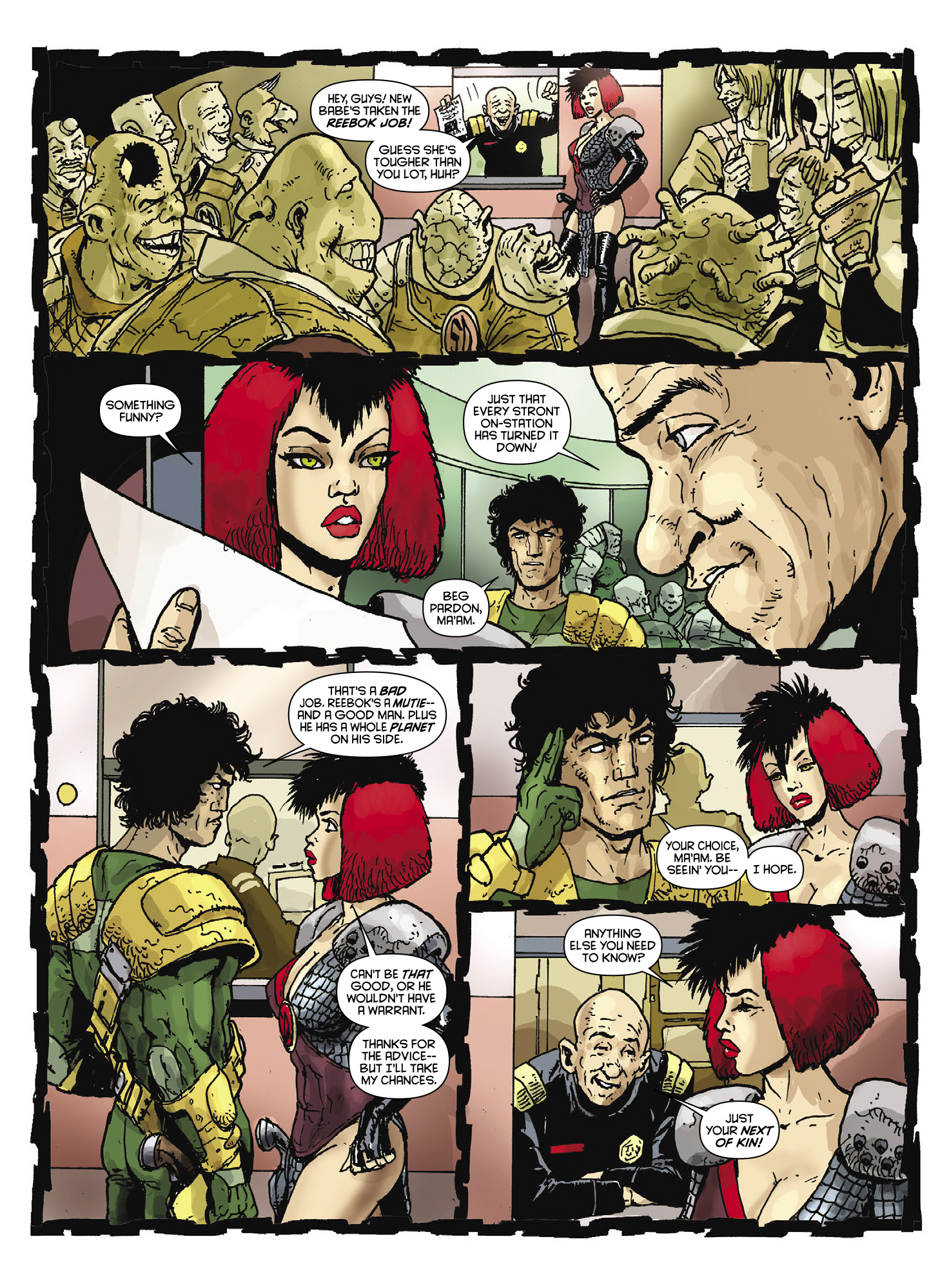 Read online Strontium Dog: The Son comic -  Issue # TPB - 74