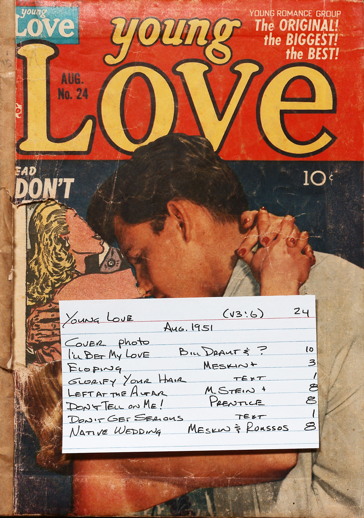 Read online Young Love (1949) comic -  Issue #24 - 53