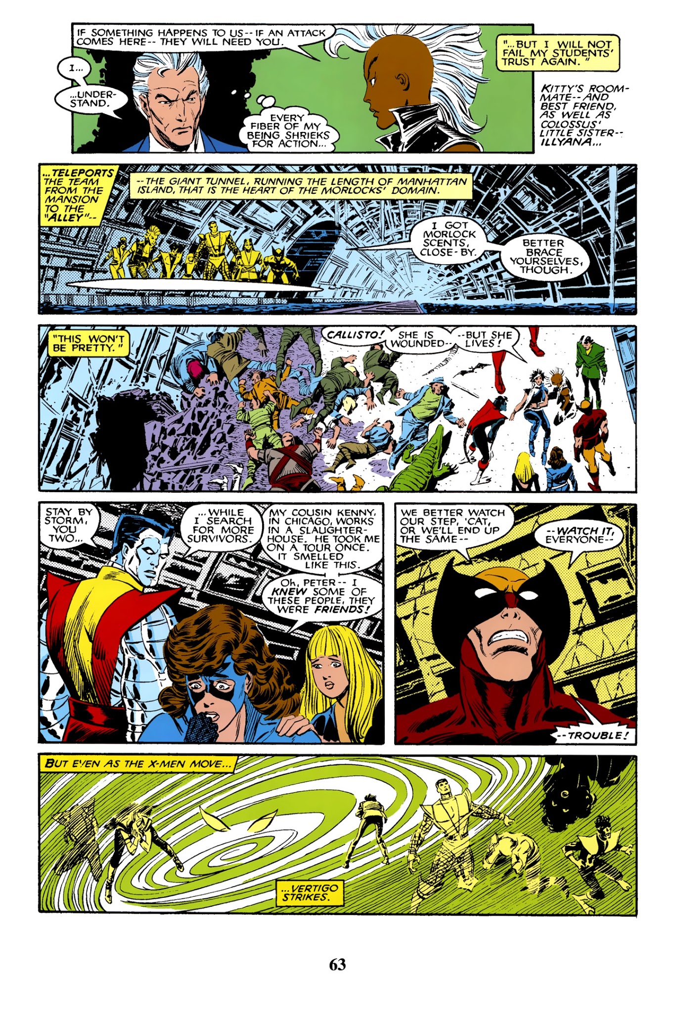 Read online X-Men: Mutant Massacre comic -  Issue # TPB - 63