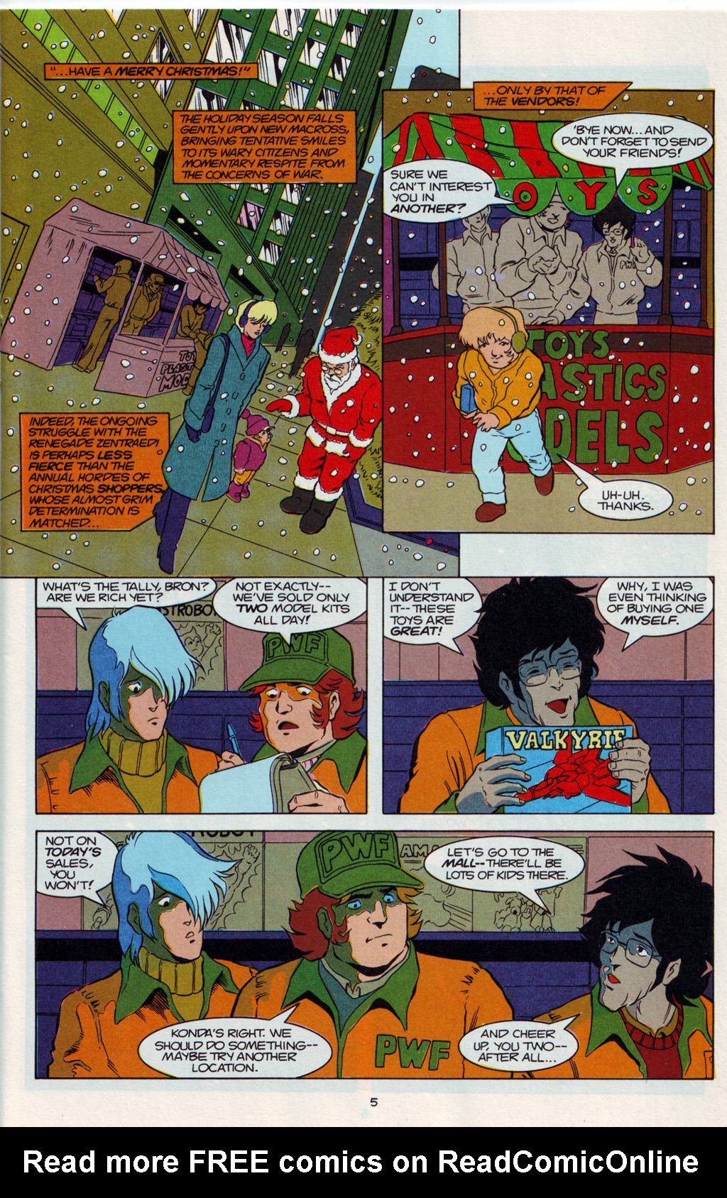 Read online Robotech The Macross Saga comic -  Issue #35 - 6