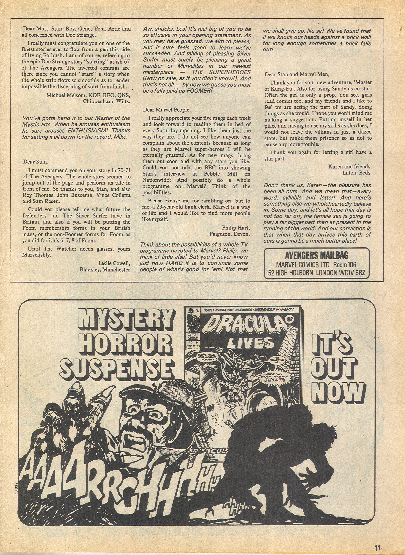 Read online The Avengers (1973) comic -  Issue #83 - 11
