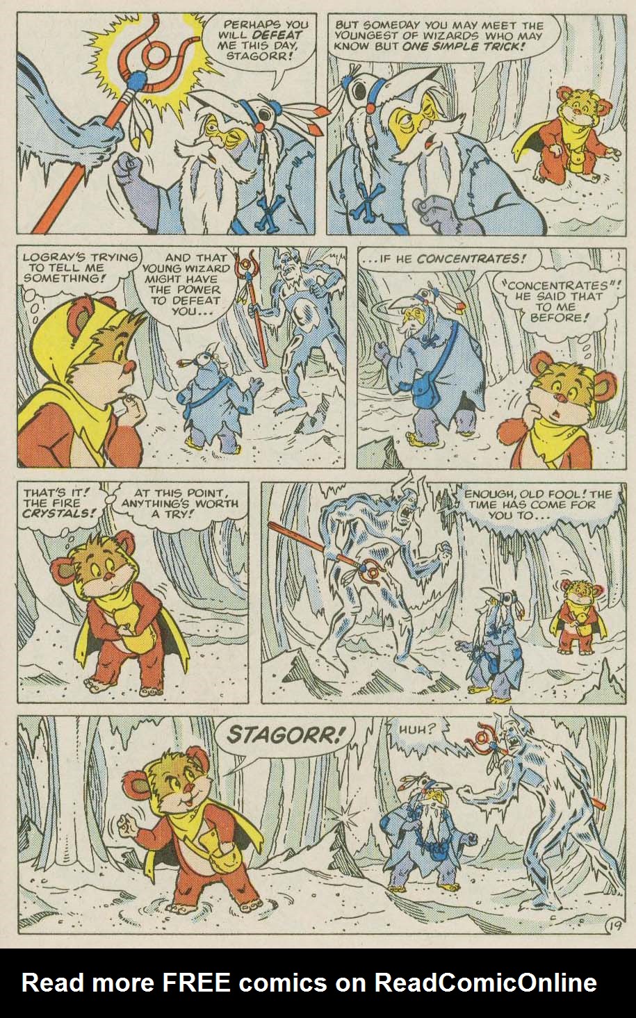 Read online Ewoks (1987) comic -  Issue #6 - 20